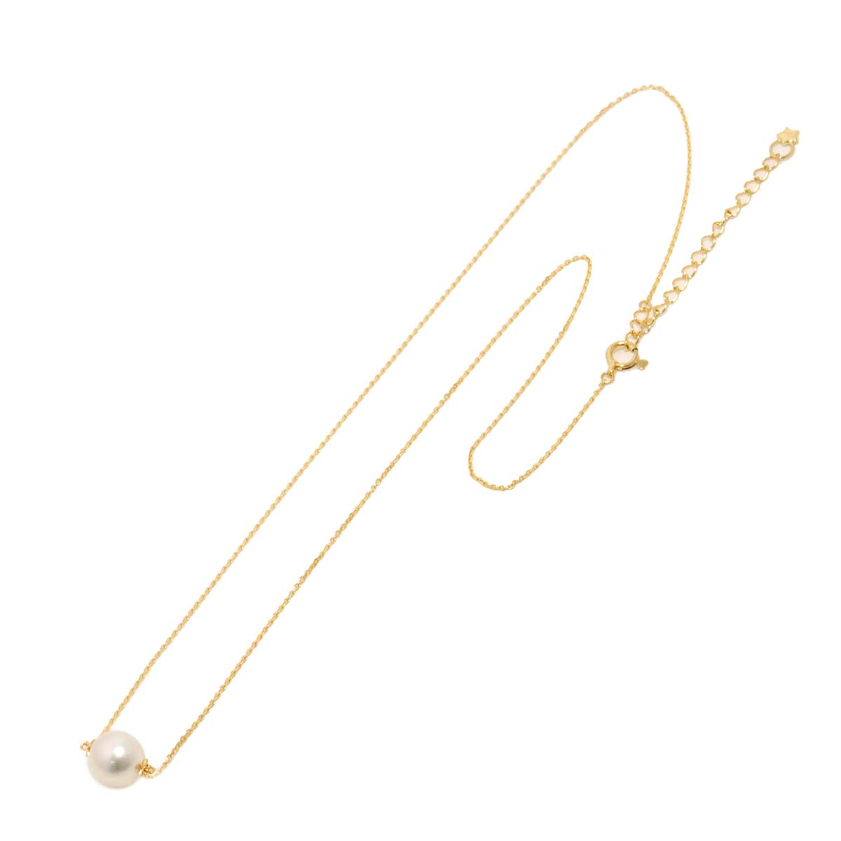 Akoya Pearl 7.8mm Necklace 18K YG 750