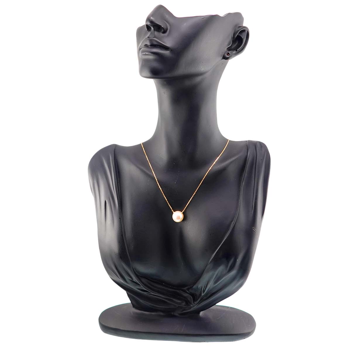 M/G Mabe Pearl 11.0mm Necklace 18K YG 750