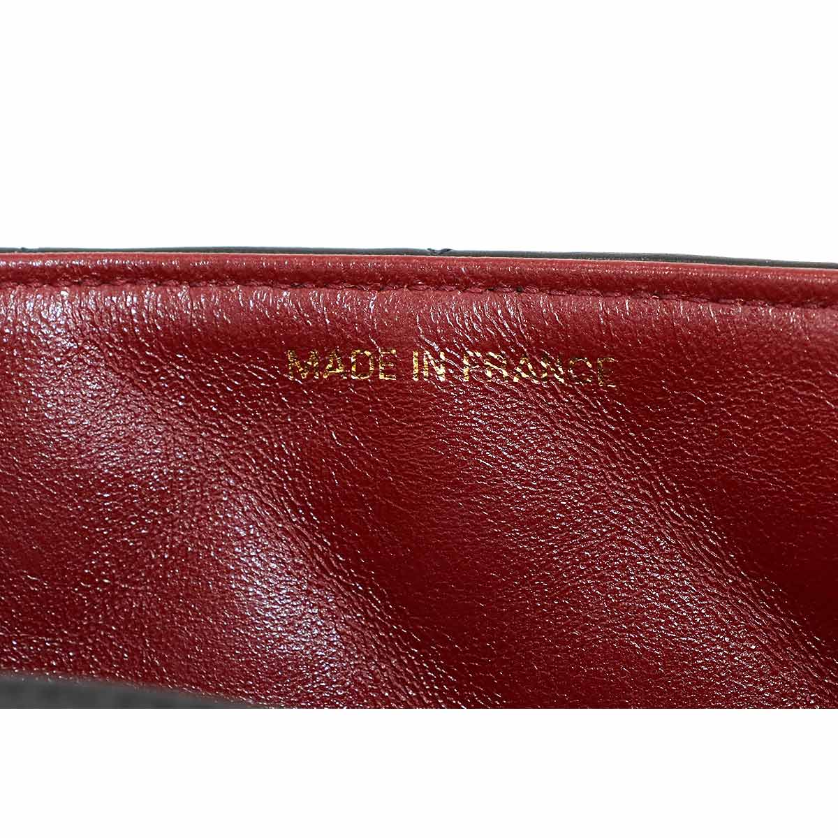 Diana Matelasse 22 Chain Shoulder Bag Leather A01164 Vintage