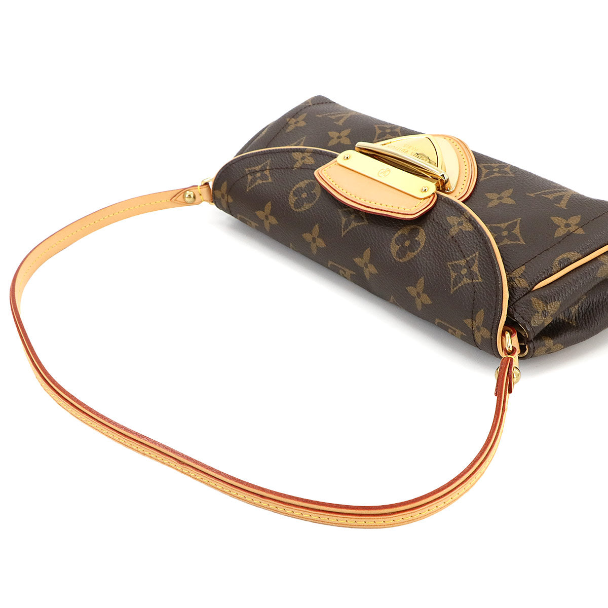 Monogram Pochette Beverly Shoulder Bag Brown M40122 Purse