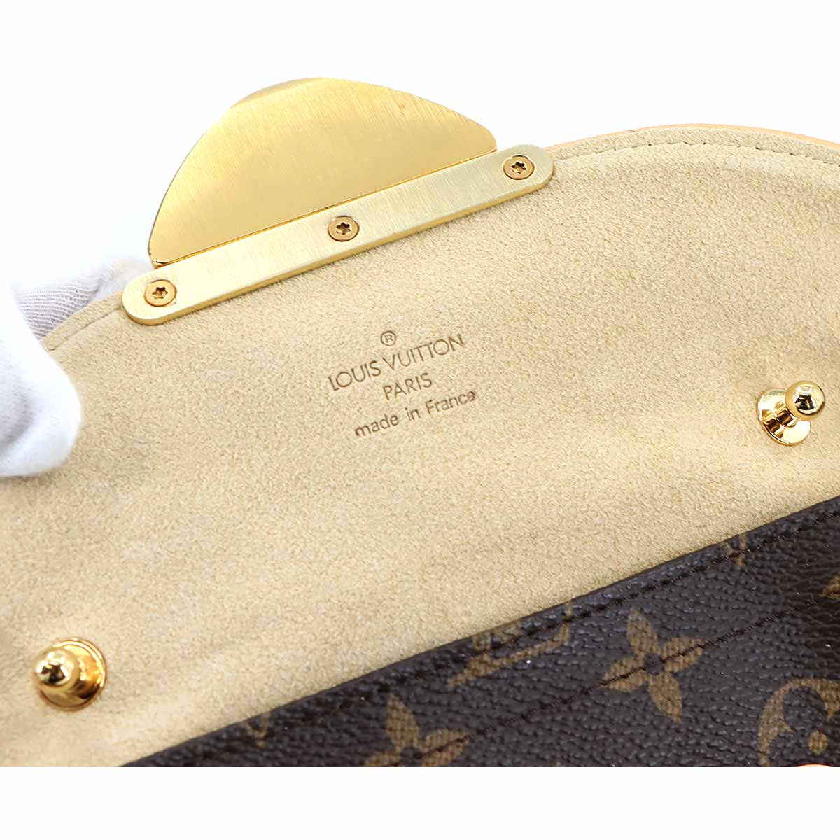 Monogram Pochette Beverly Shoulder Bag Brown M40122 Purse