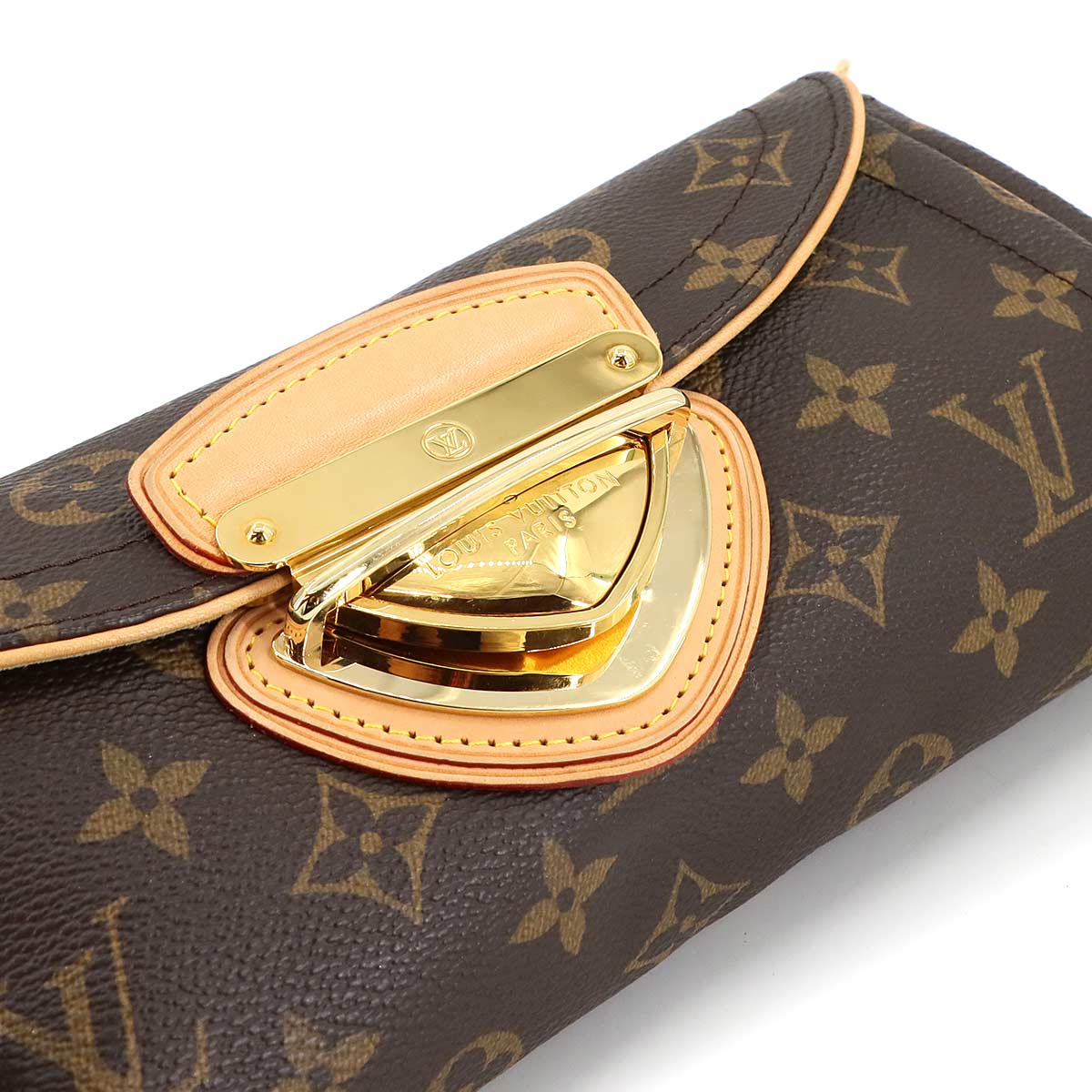 Monogram Pochette Beverly Shoulder Bag Brown M40122 Purse