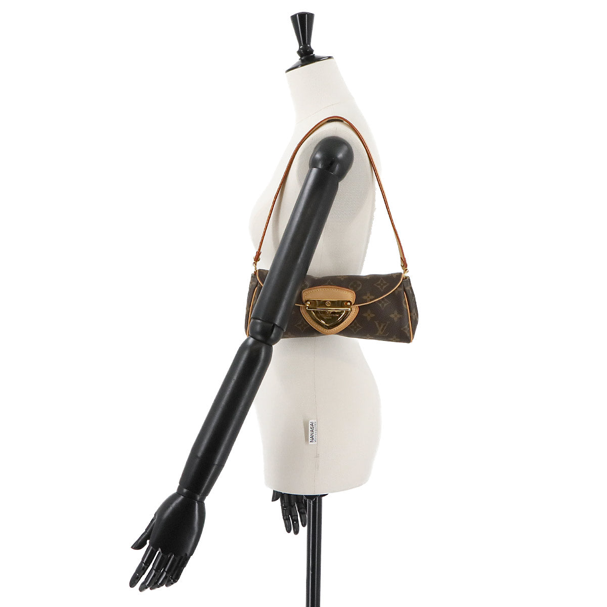 Monogram Pochette Beverly Shoulder Bag Brown M40122 Purse