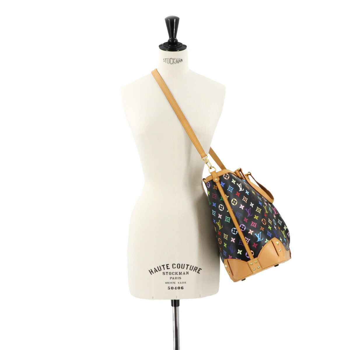 Monogram Multicolor Sharleen GM Tote Bag Noir M93215 90278709