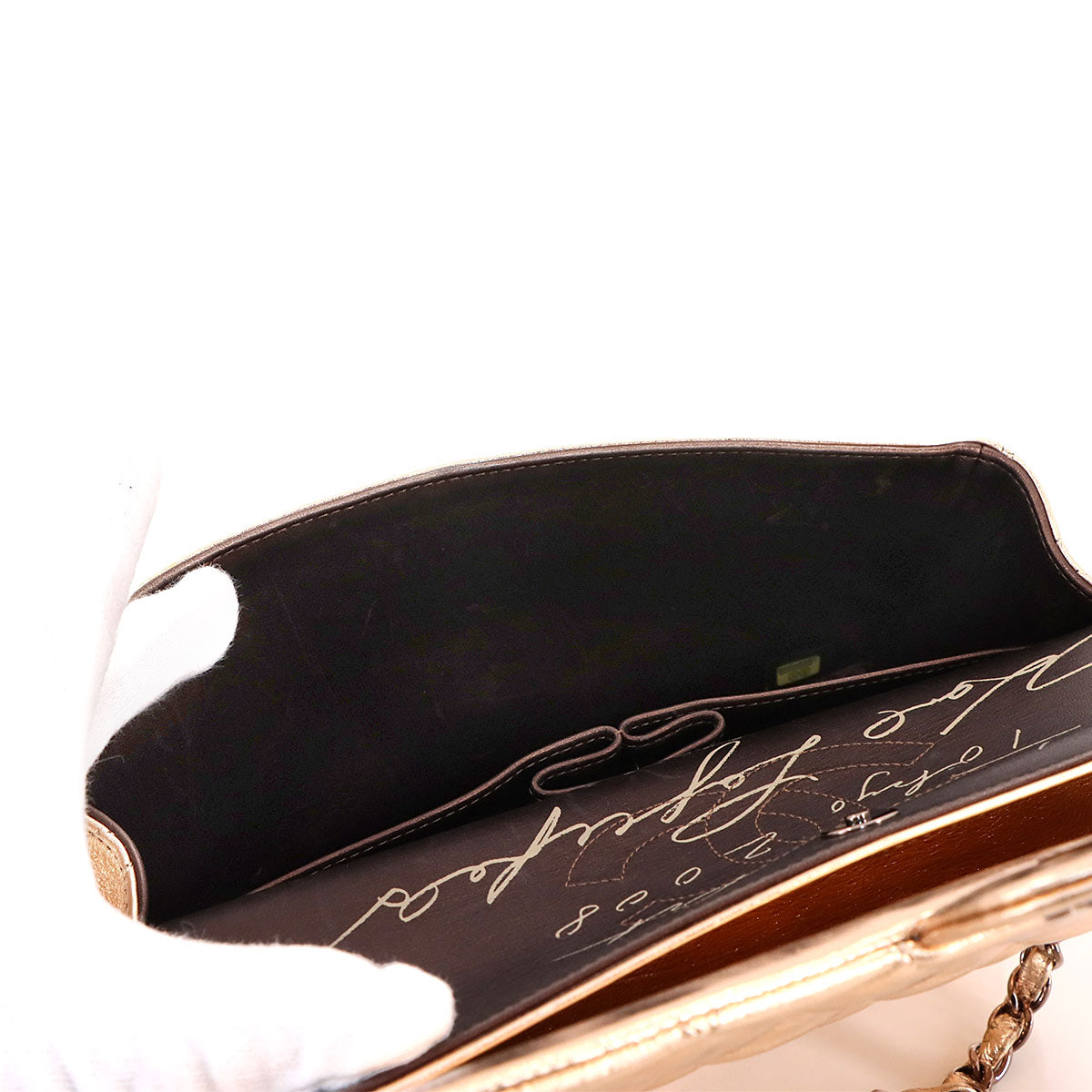 Matelasse 25 Chain Shoulder Bag Metallic Pink Limited Edition