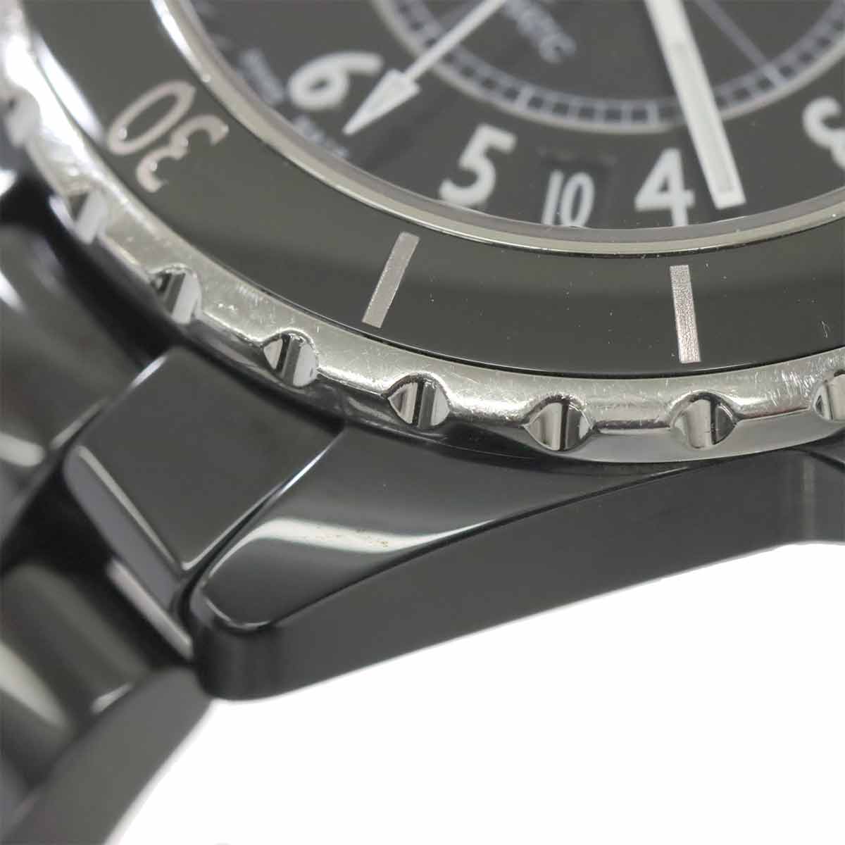 J12 38mm H0685 Ceramic Date Automatic Black Dial Mens Watch