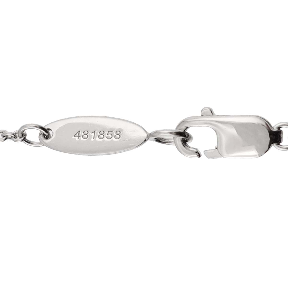 Loop Diamond Medium Necklace Pt