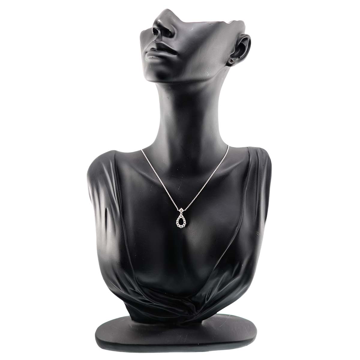 Loop Diamond Medium Necklace Pt