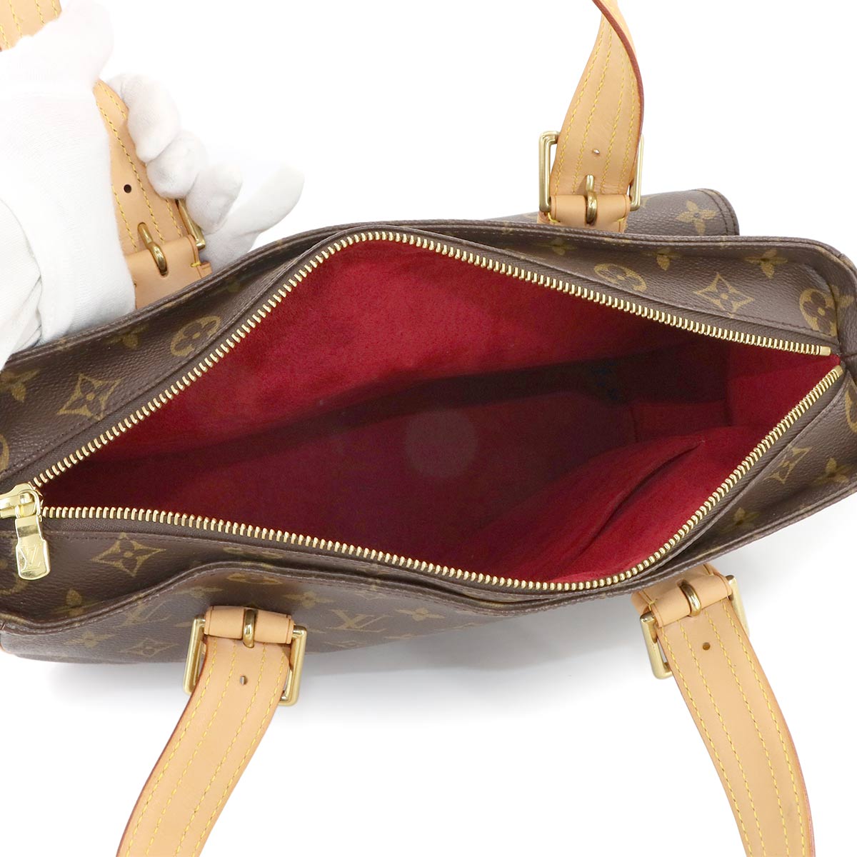 Monogram Multipli Cite Tote Bag Brown M51162 Purse 90279018