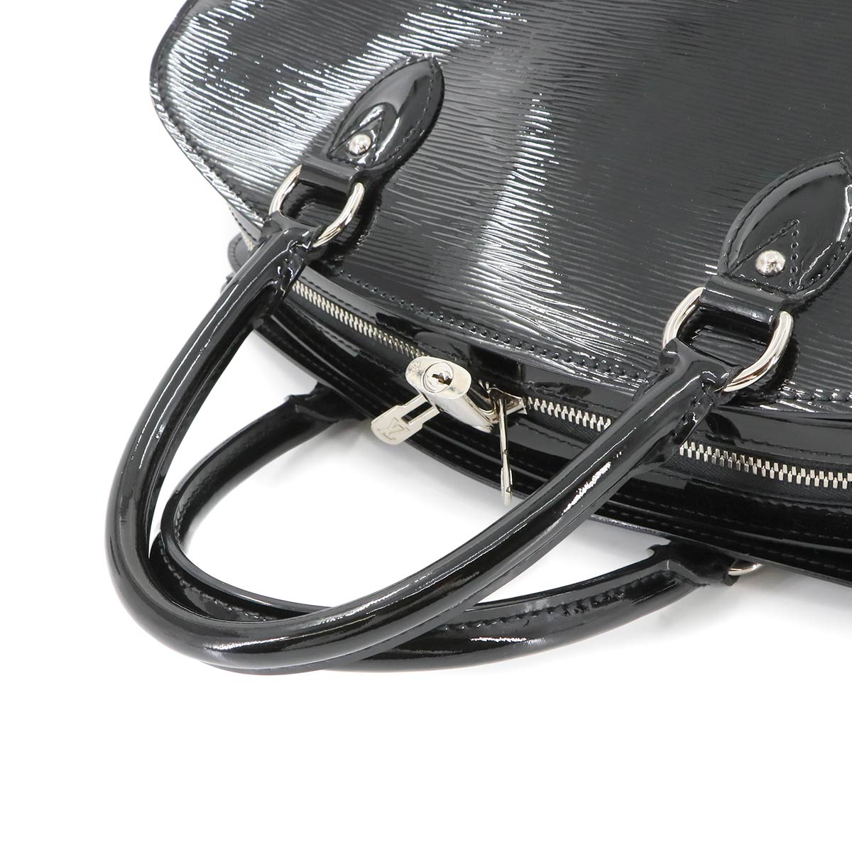 Epi Electric Pont Neuf PM Hand Bag Leather Noir M5907N
