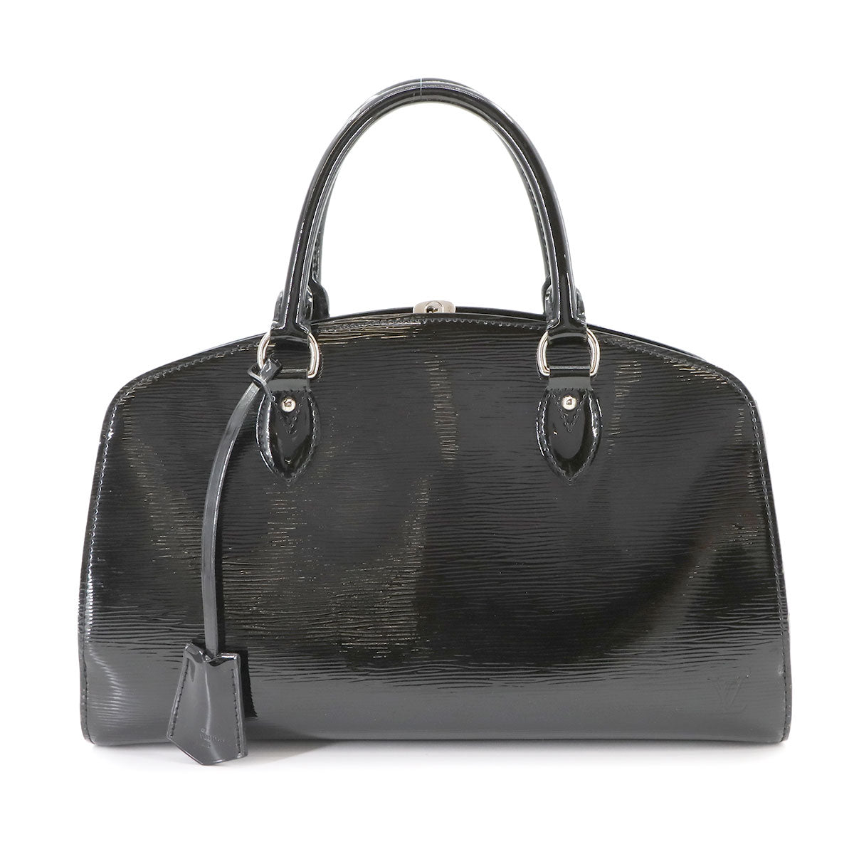 Epi Electric Pont Neuf PM Hand Bag Leather Noir M5907N