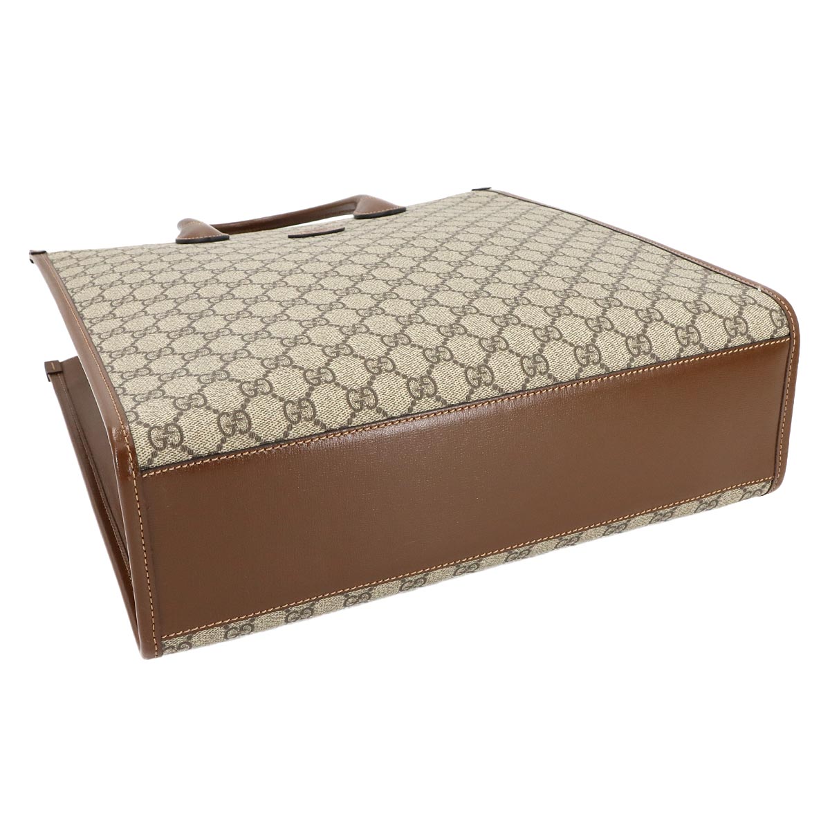 GUCCI Interlocking G 2way Tote Shoulder Bag GG Supreme canvas 674155