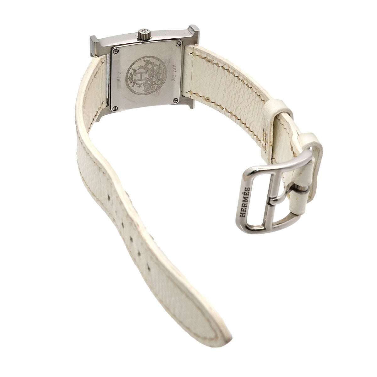 H Watch HH1 210 White Shell Dial 12P Diamond Quartz