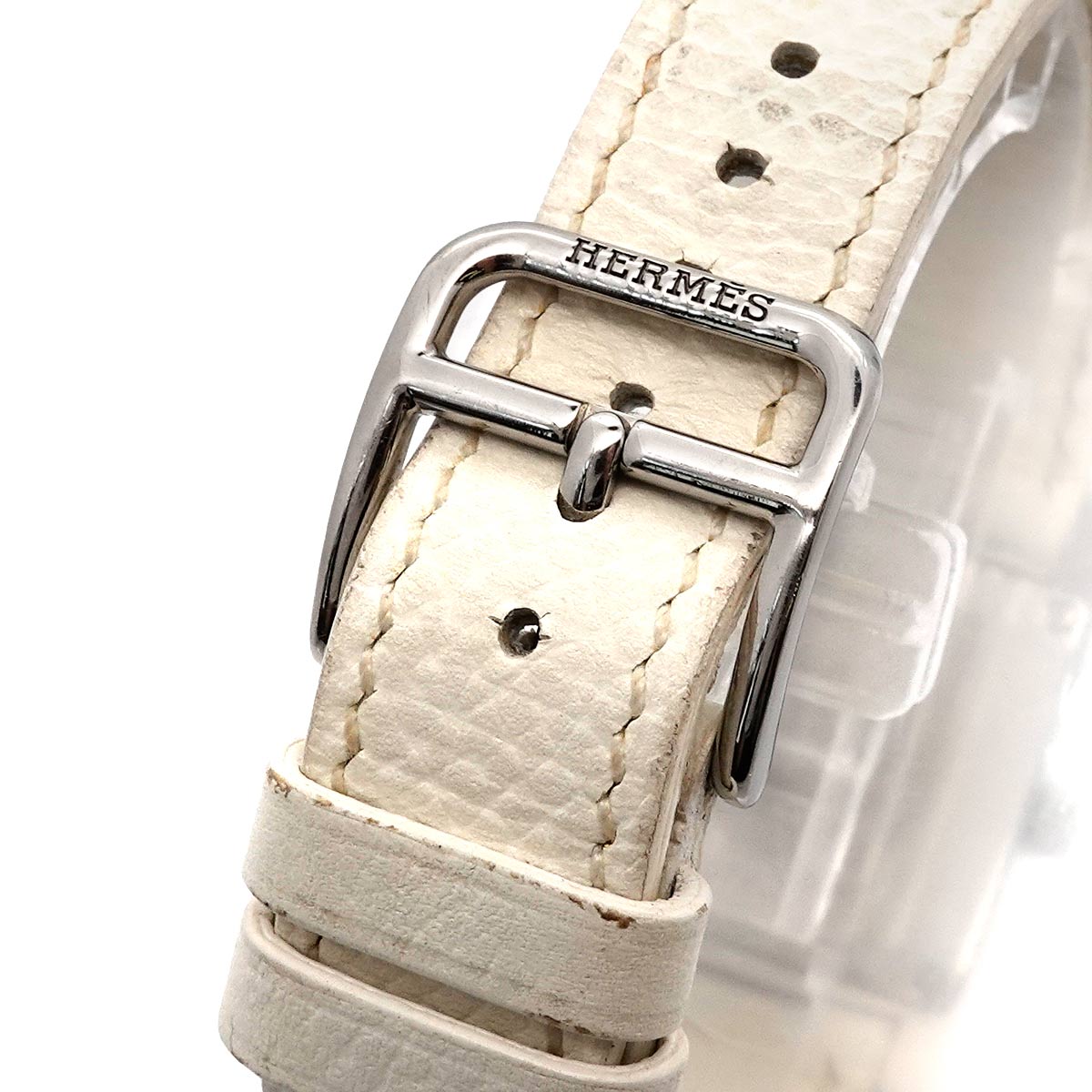 H Watch HH1 210 White Shell Dial 12P Diamond Quartz