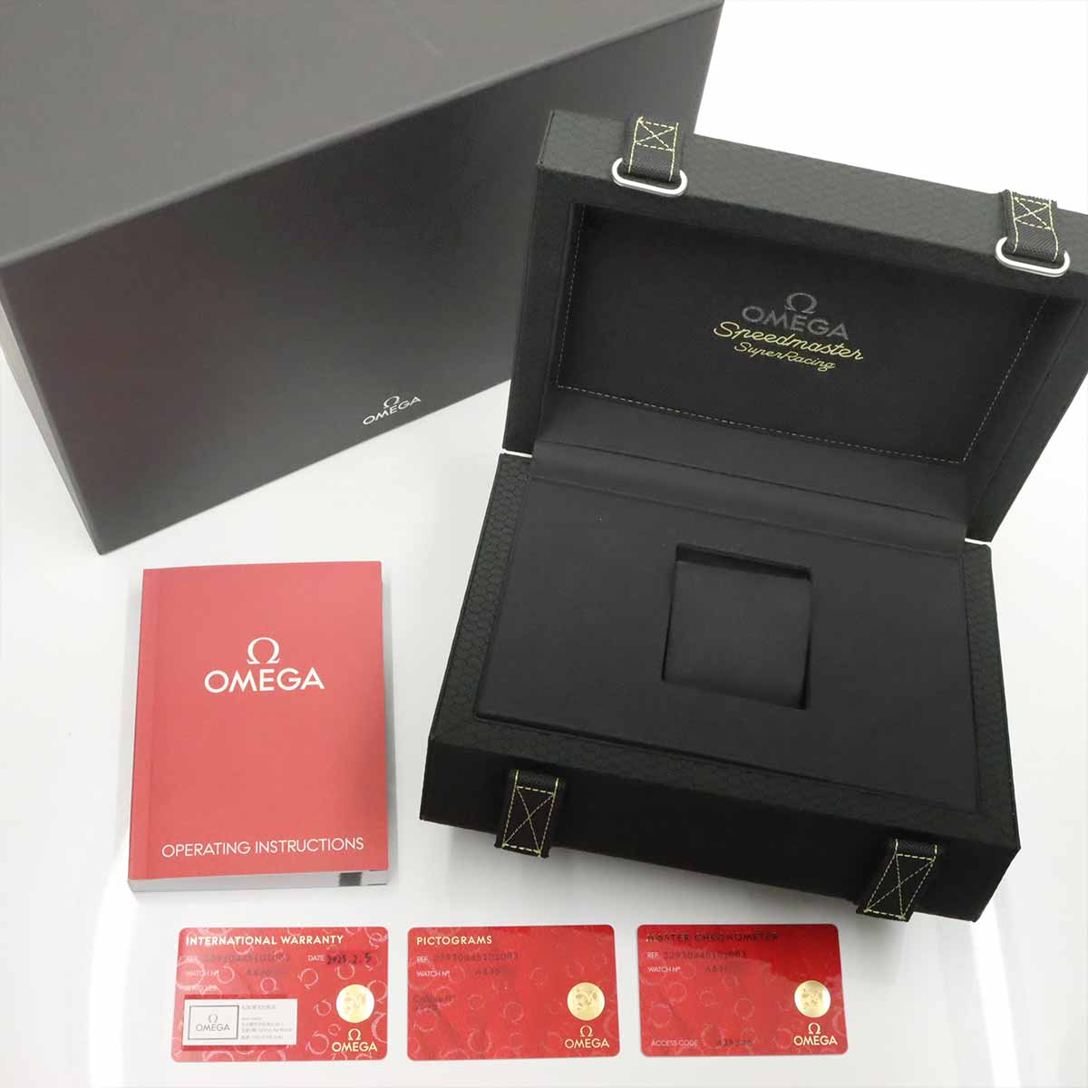 Speedmaster Super Racing 329 30 44 51 01 003 Automatic Mens