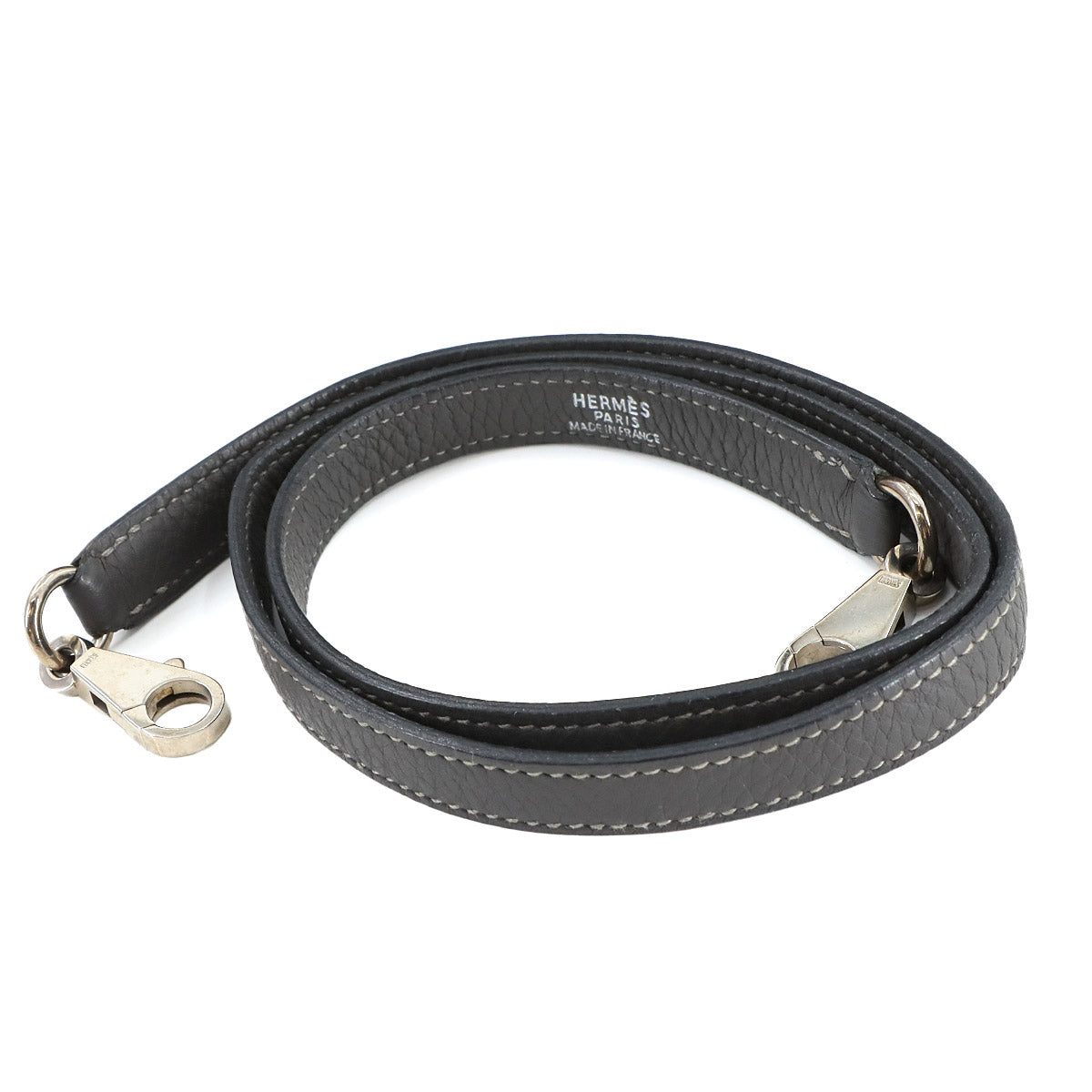 Shoulder Strap Taurillon Clemence Graphite