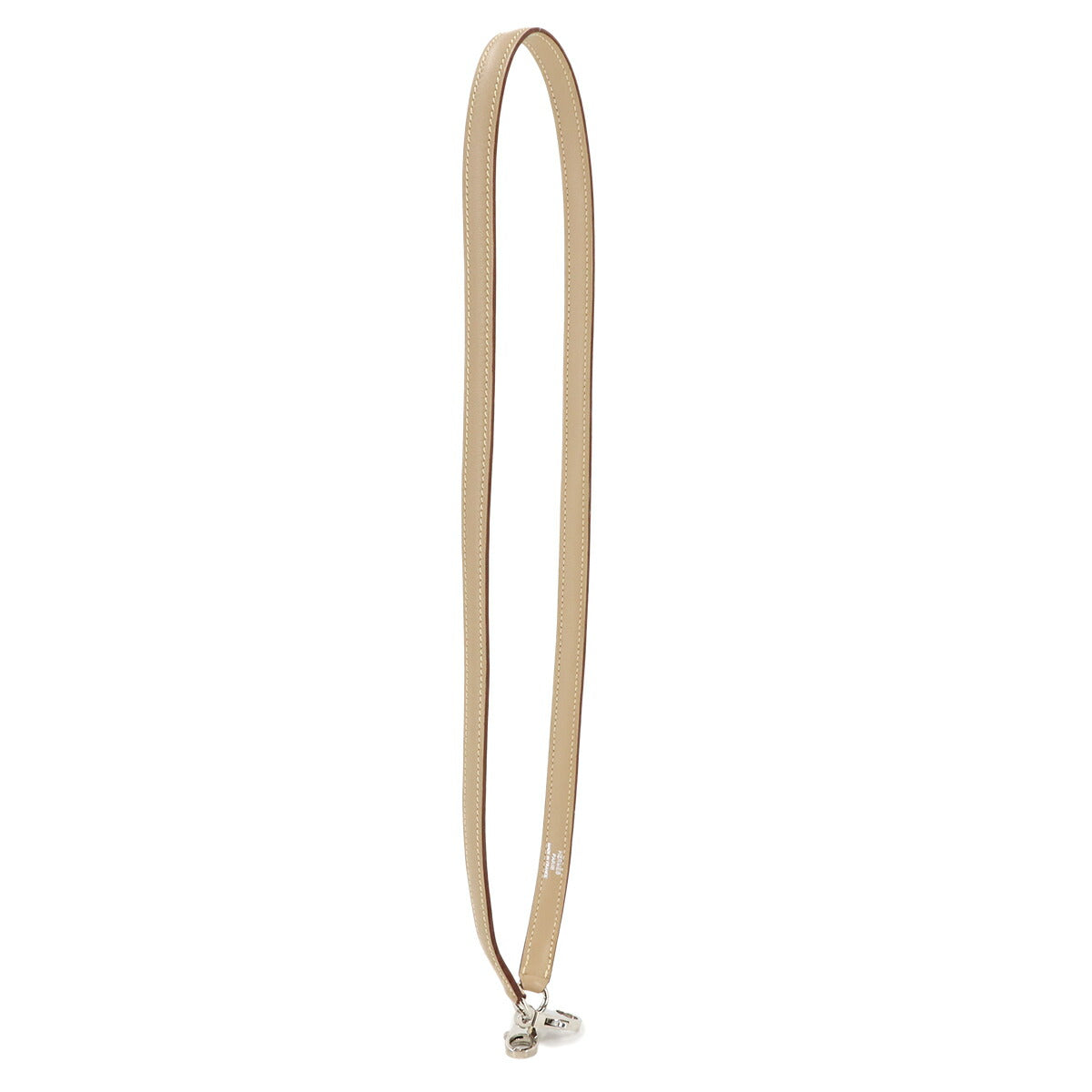 Shoulder Strap Swift Leather Trench Beige Accessory