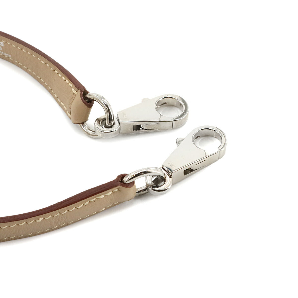 Shoulder Strap Swift Leather Trench Beige Accessory