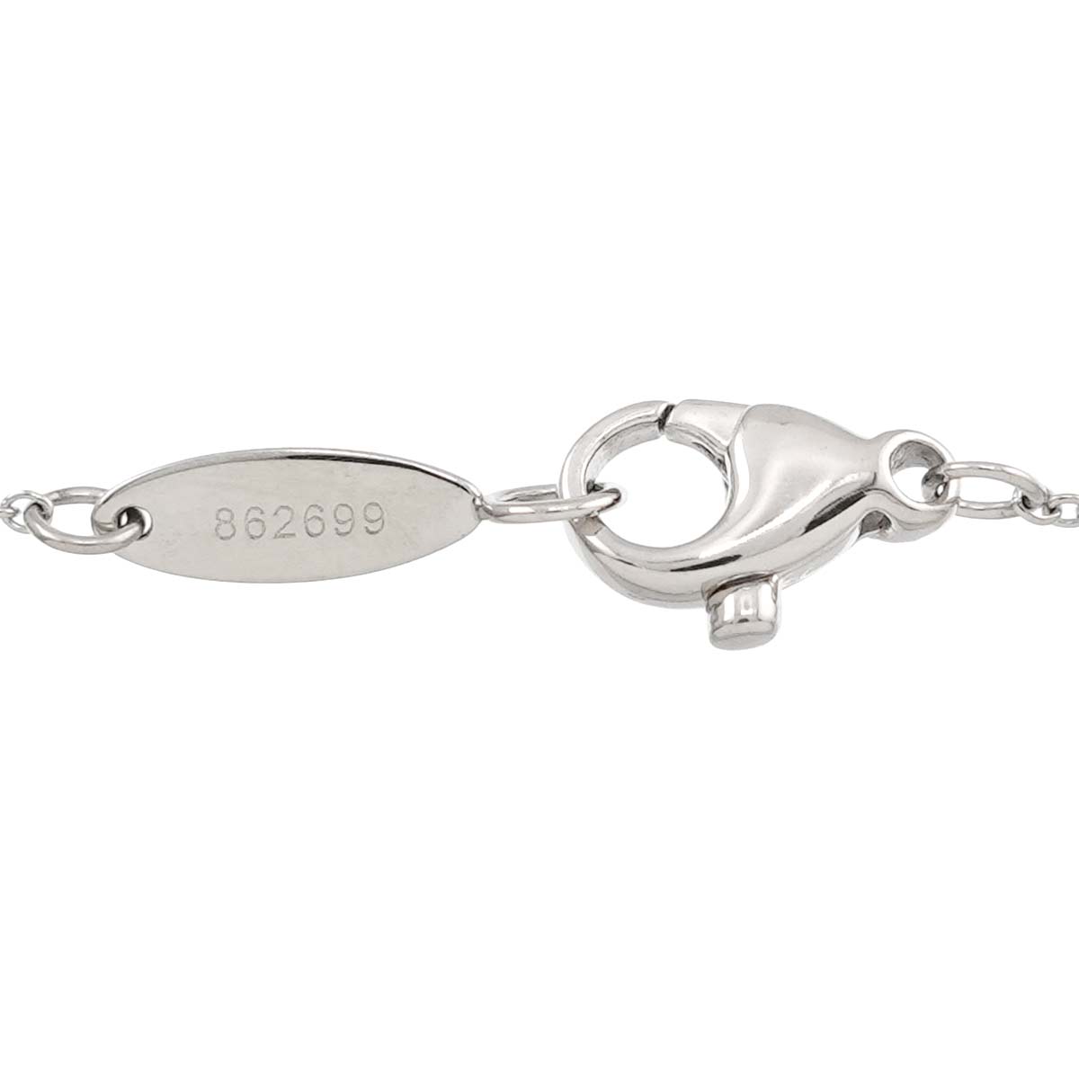 Mini Cross Diamond Necklace Pt