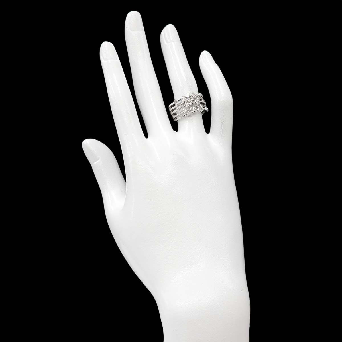 Diamond 0.50ct Ring Pt Platinum size5.5-5.75(US)
