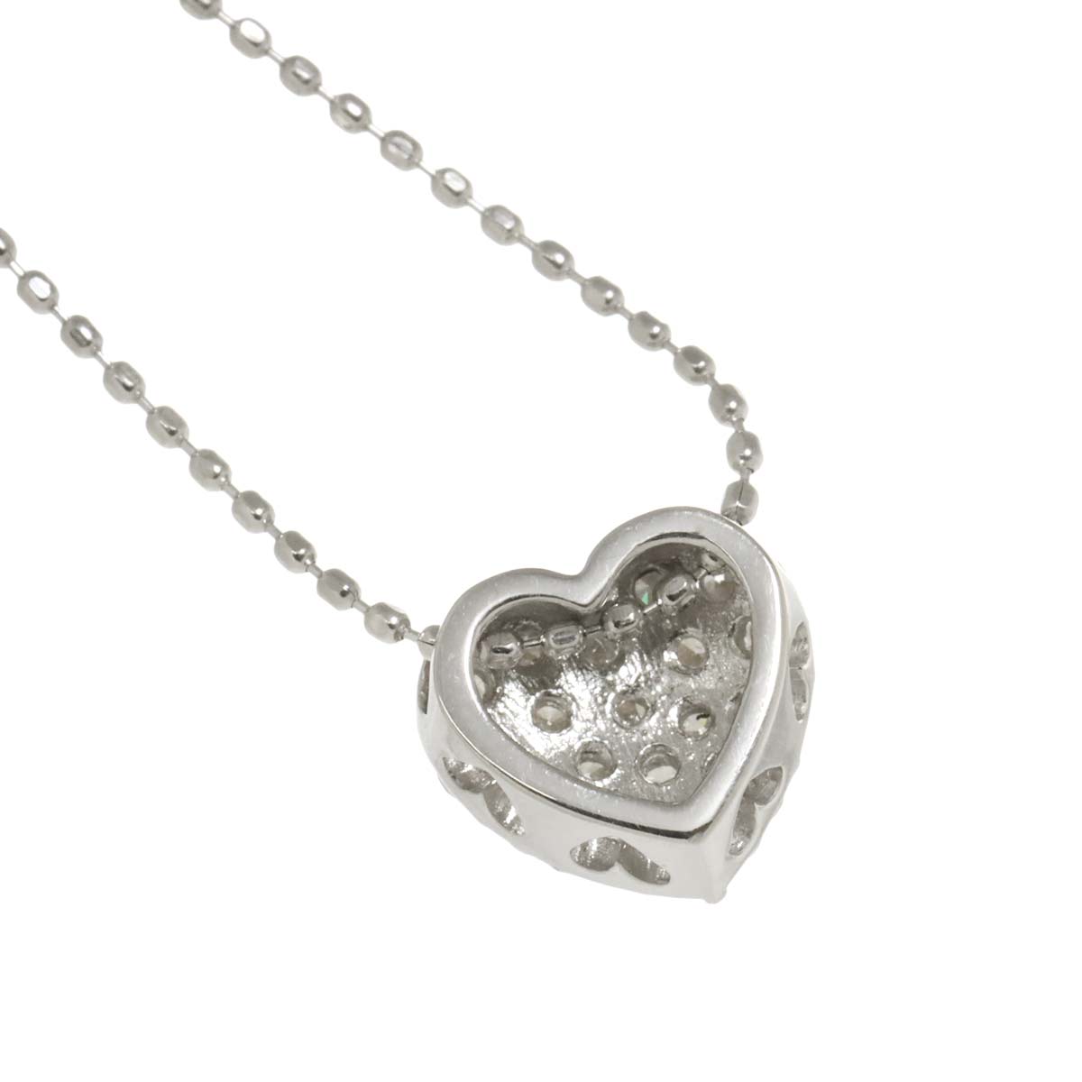 Diamond 0.30ct Necklace 18K WG White Gold 750