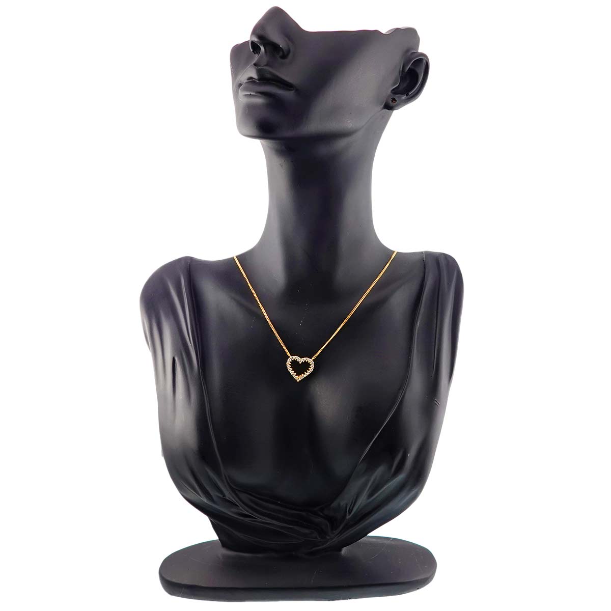 Diamond 0.45ct Necklace 18K Yellow Gold 750