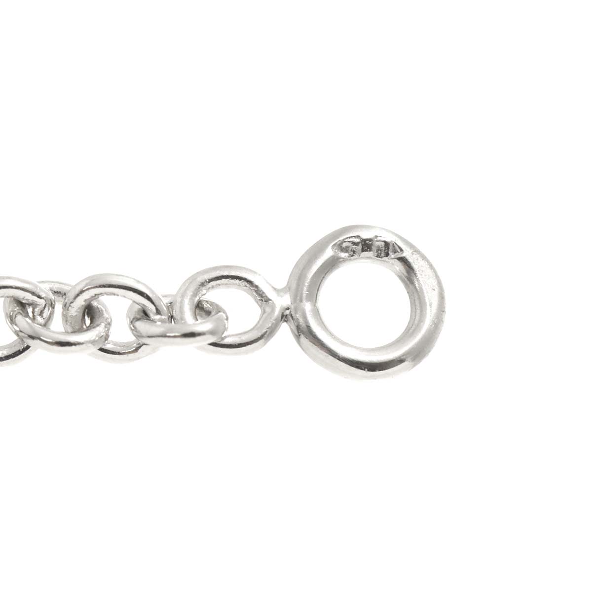 Diamond Necklace 18K White Gold 750