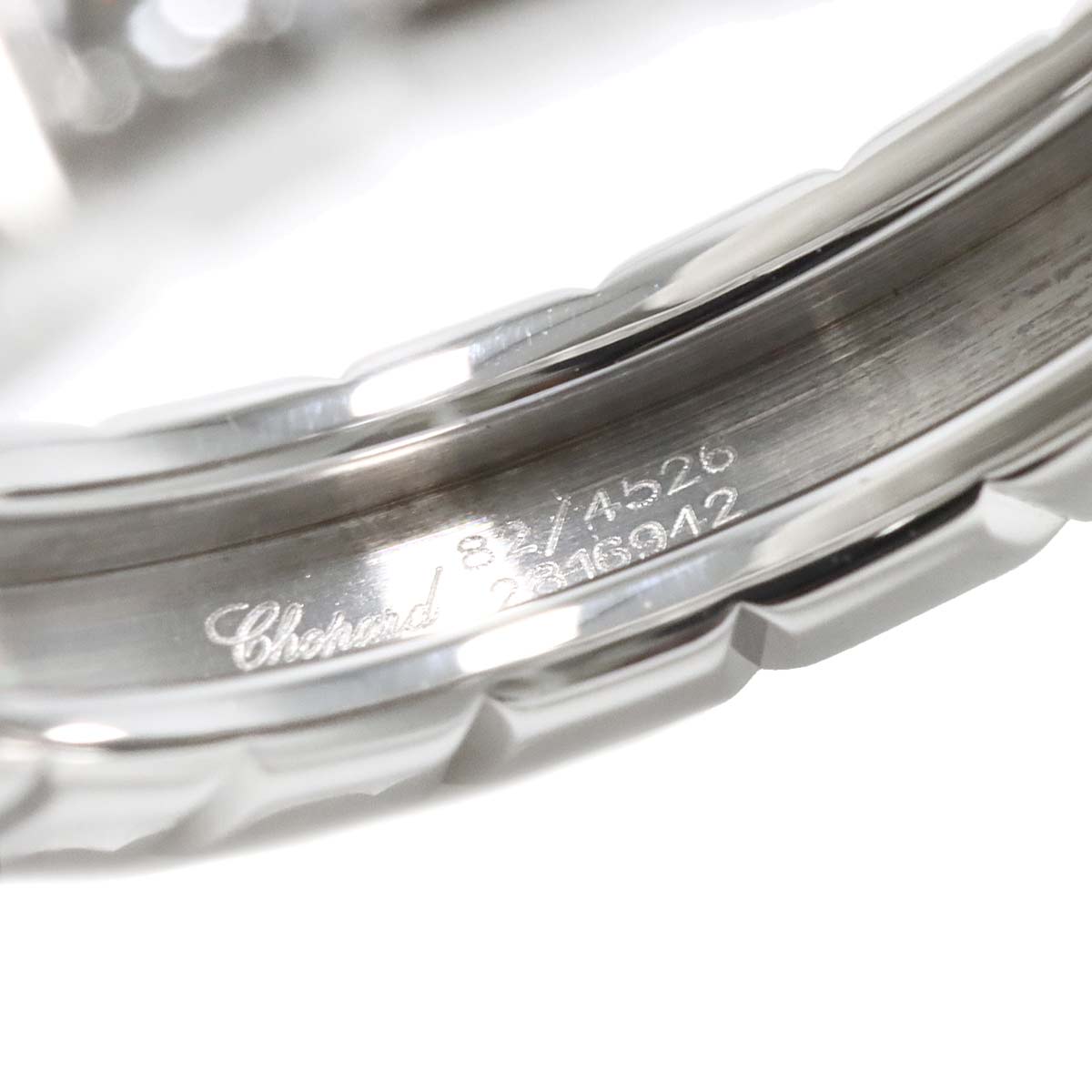 Chopard Ice Cube Diamond 5P Ring 18K WG 750 Size5.5-5.75(US)