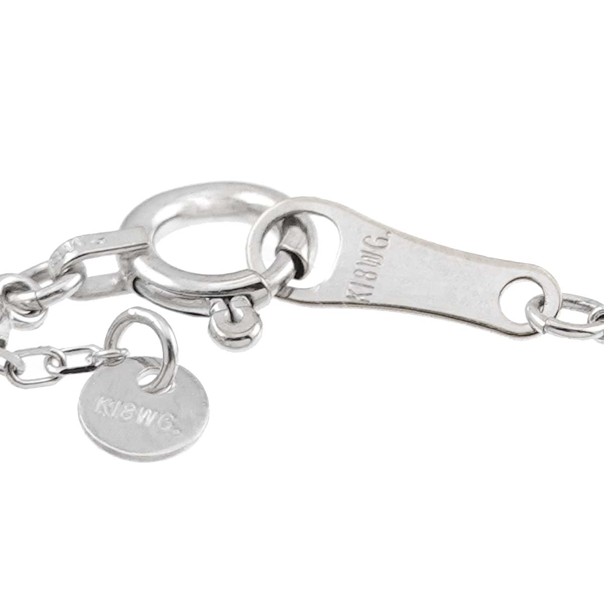 Diamond 1.00ct Necklace 18K WG YG PG White Yellow Pink Gold 750