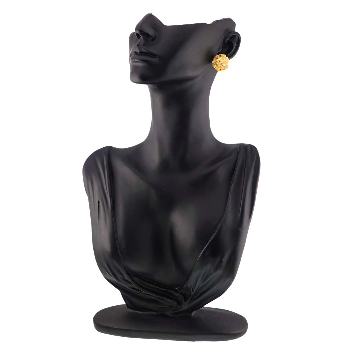 Diamond 1.78ct Earrings Pierced Clip on 18K K18 YG 750