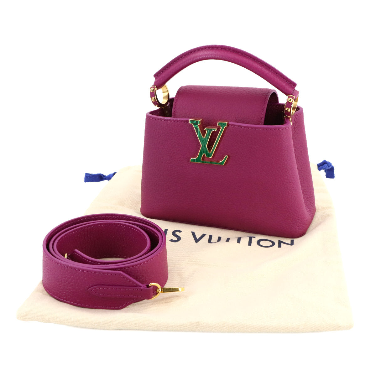 Capucines MINI Hand Shoulder Bag Taurillon Leather