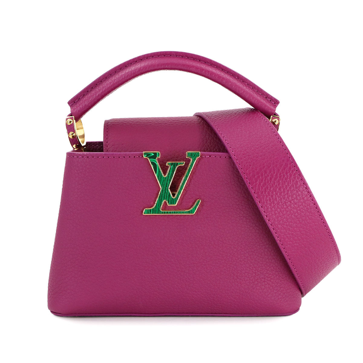 Capucines MINI Hand Shoulder Bag Taurillon Leather