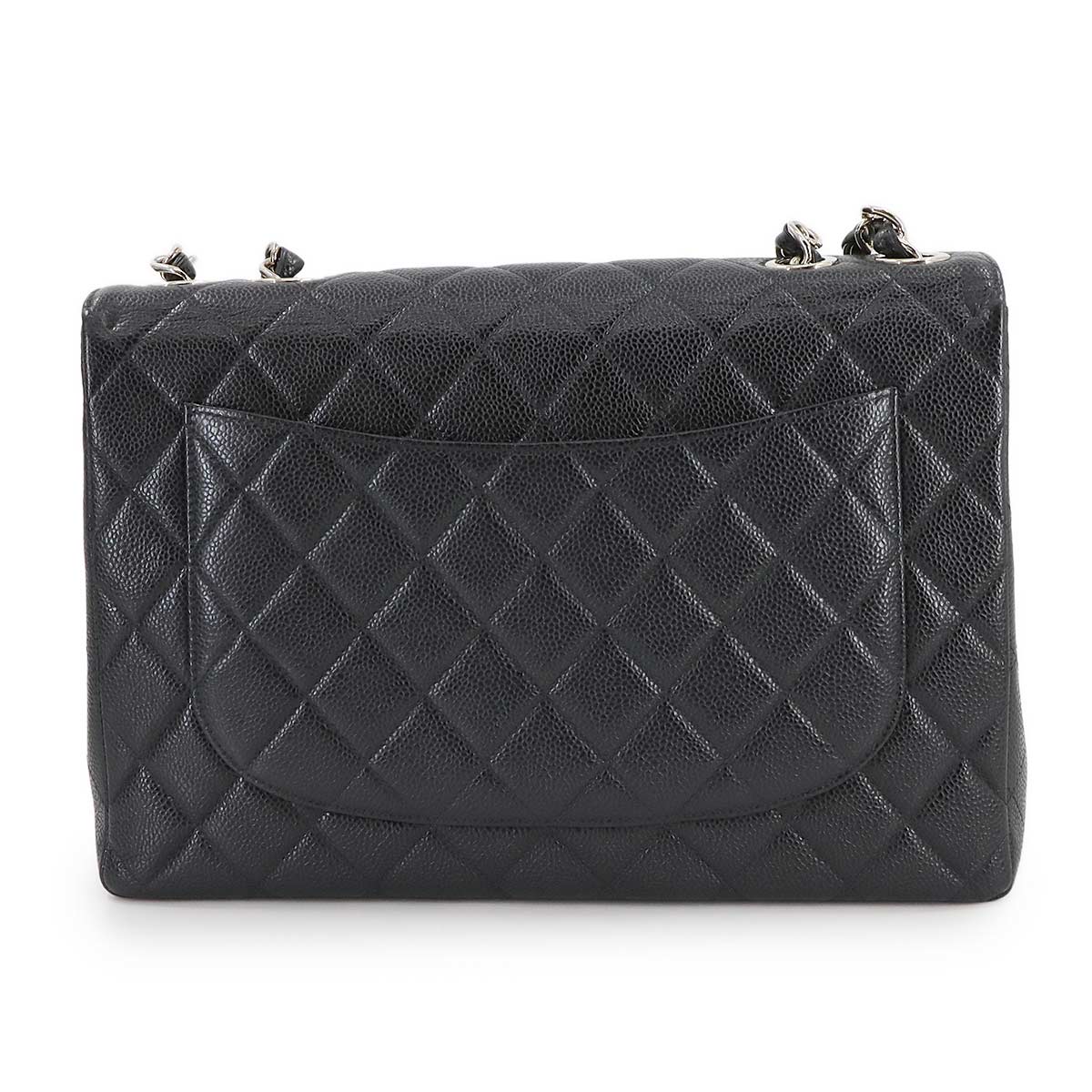 Matelasse 30 Chain Shoulder Bag Leather Black A28600