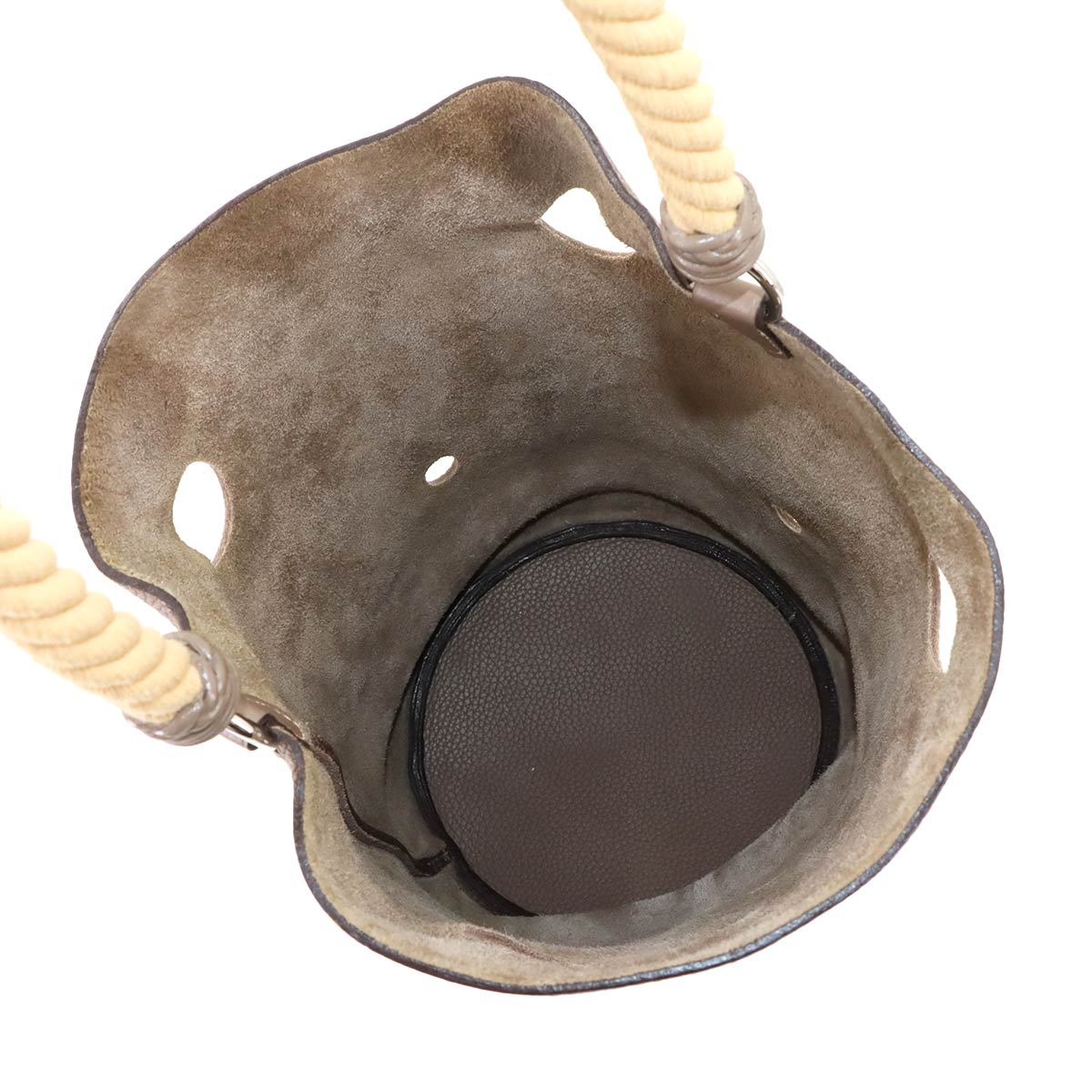 Mangeoire GM Hand Bag Taurillon Clemence Etoupe