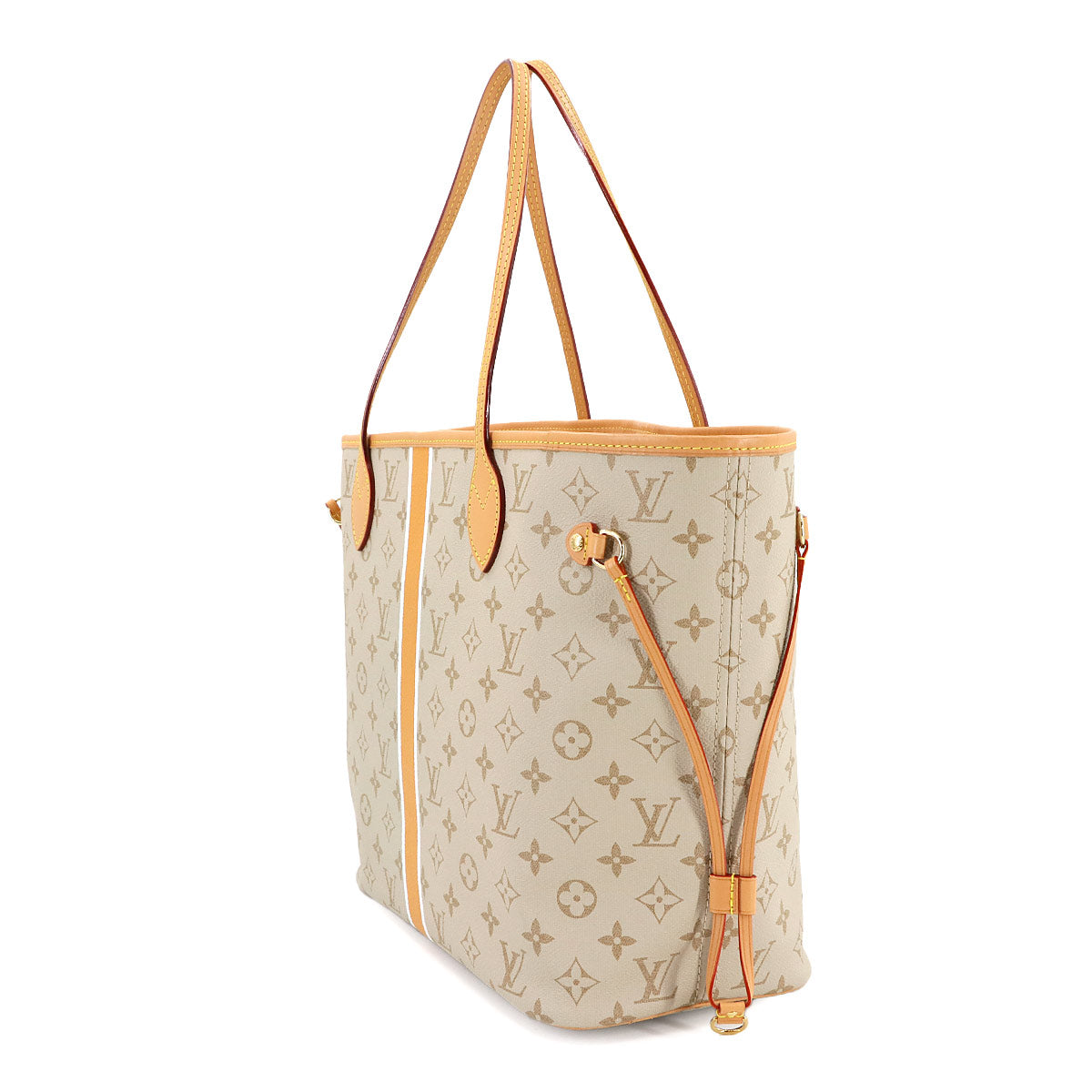 Monopanum Neverfull MM Tote Bag Beige M23501 Purse 90280657