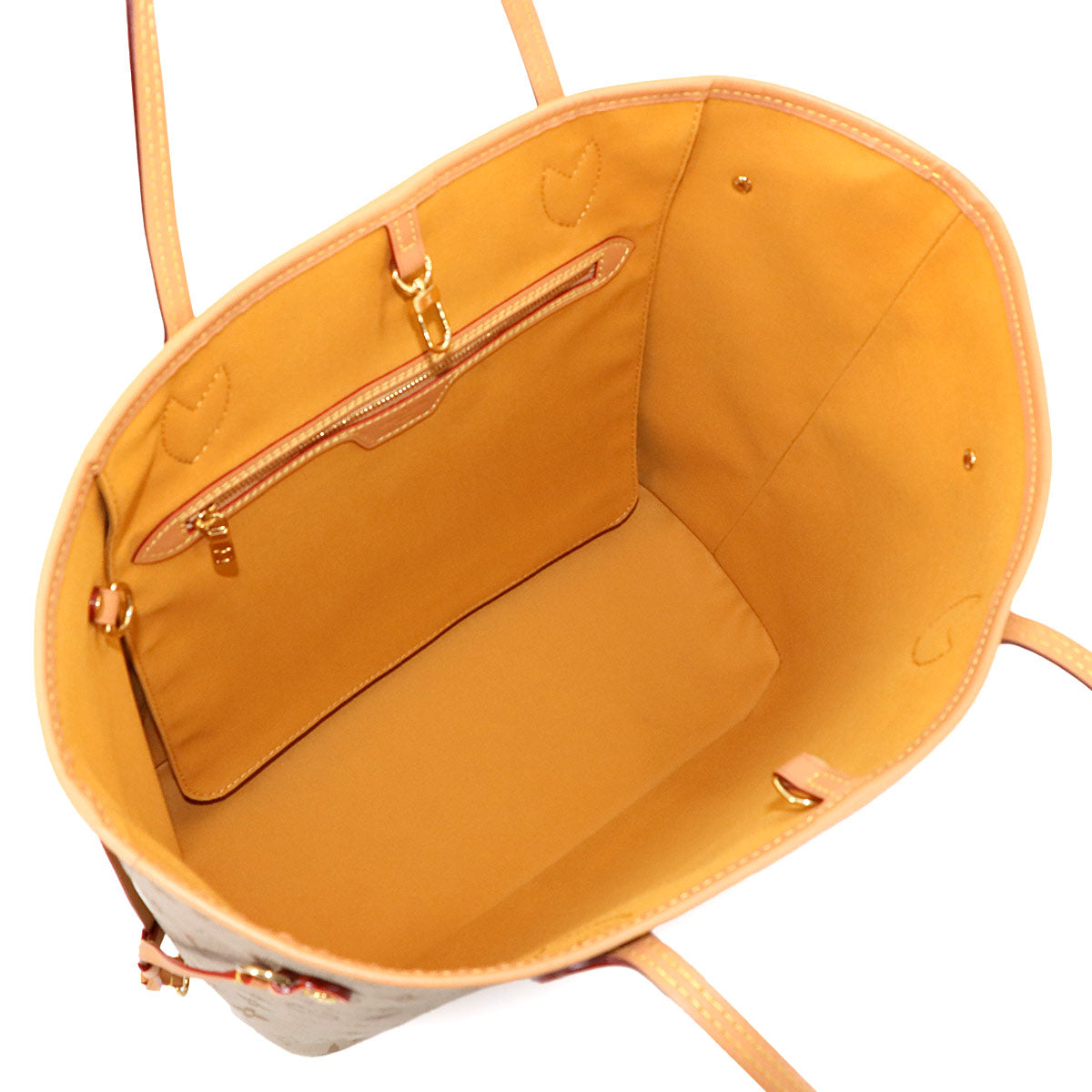 Monopanum Neverfull MM Tote Bag Beige M23501 Purse 90280657