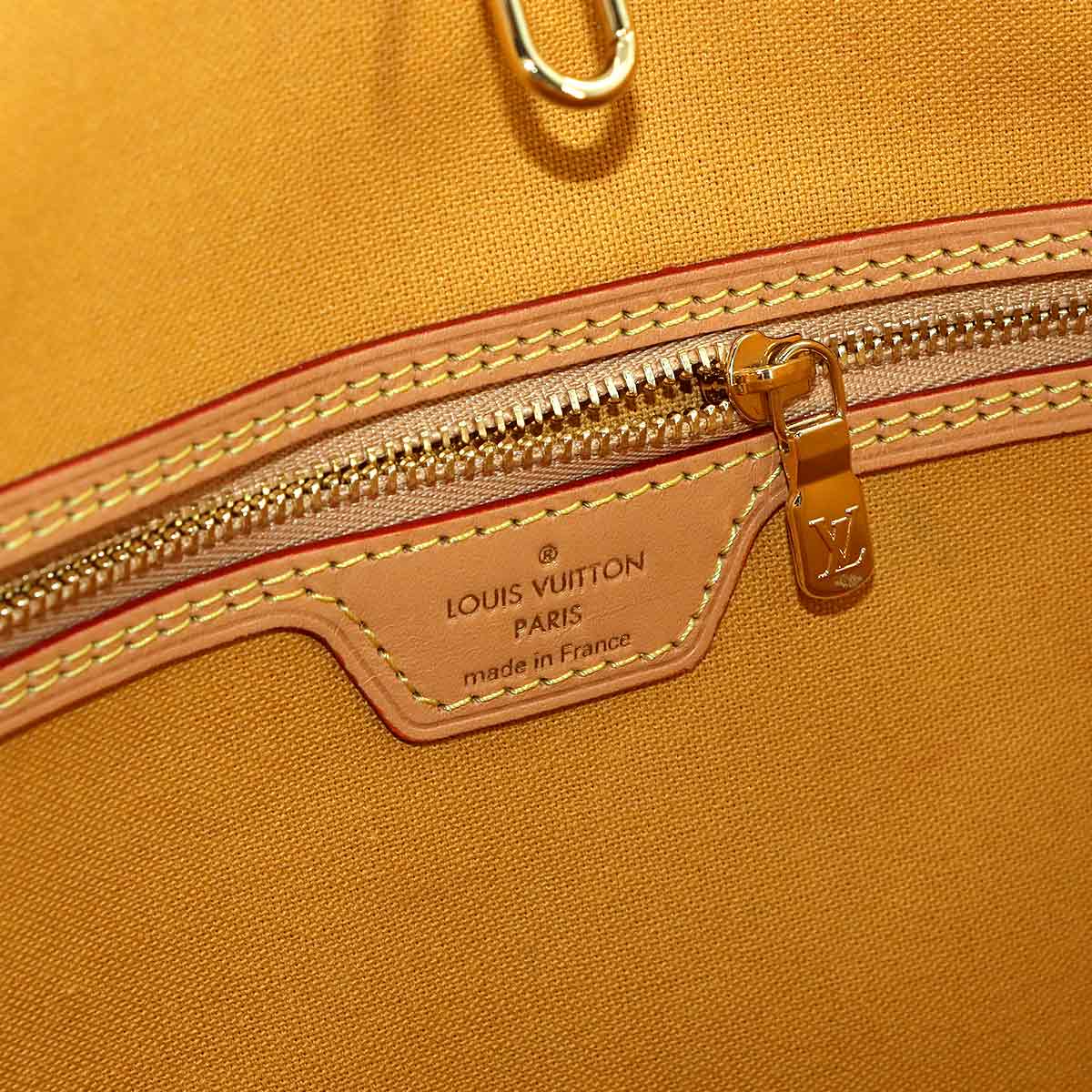 Monopanum Neverfull MM Tote Bag Beige M23501 Purse 90280657