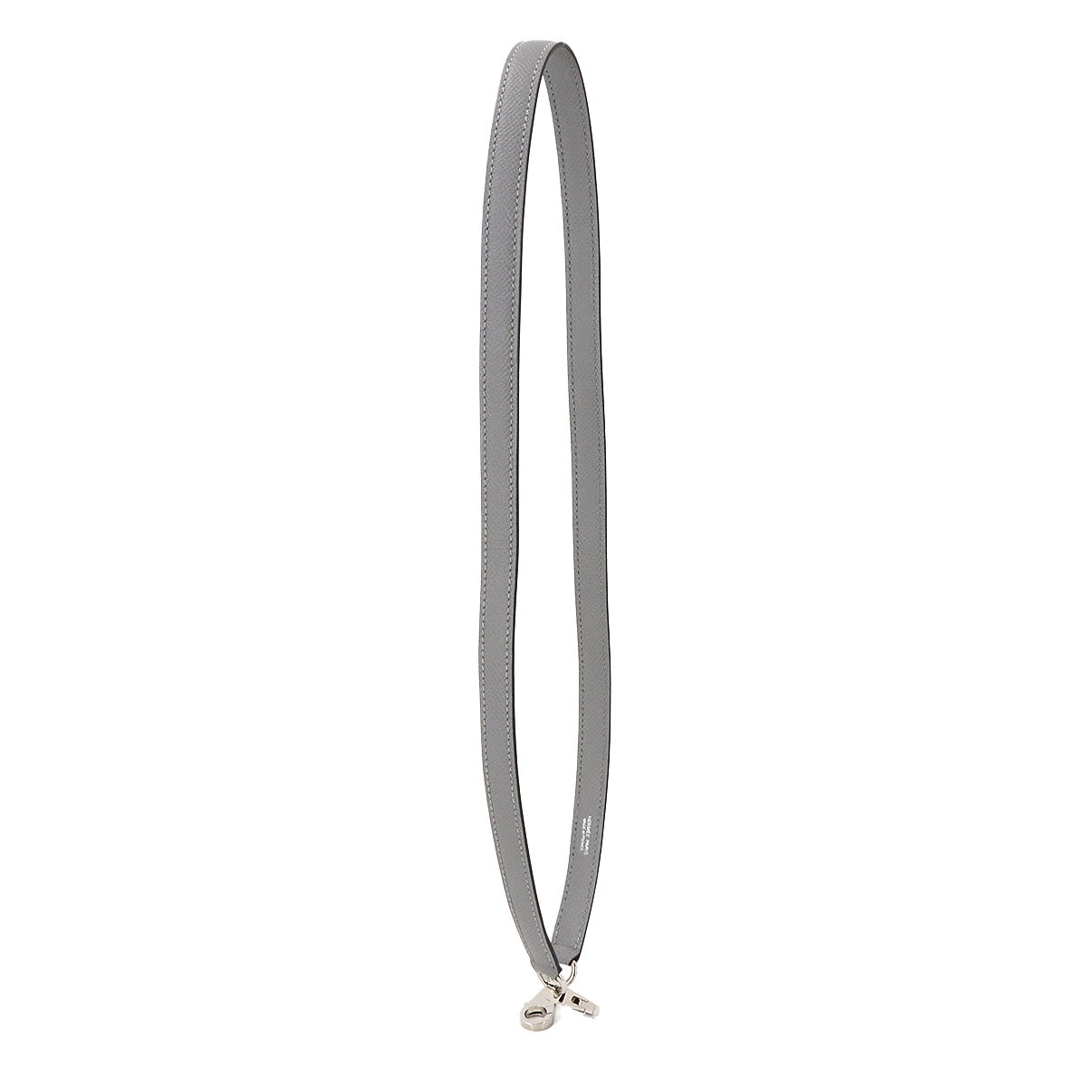 Shoulder Strap Epsom Leather Gris Mouette Accessory