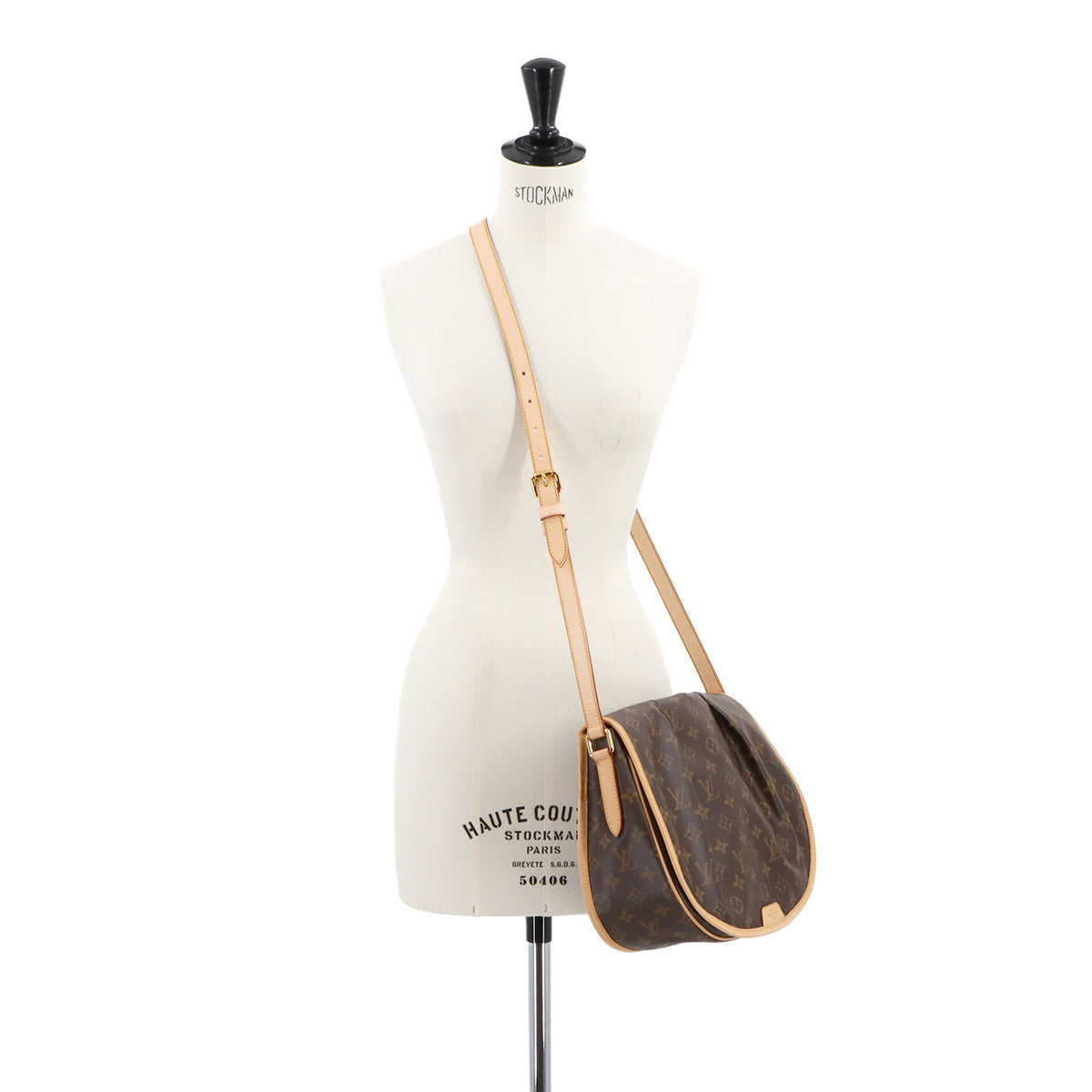 Monogram Menilmontant MM Shoulder Bag Brown M40473 Purse 90280741