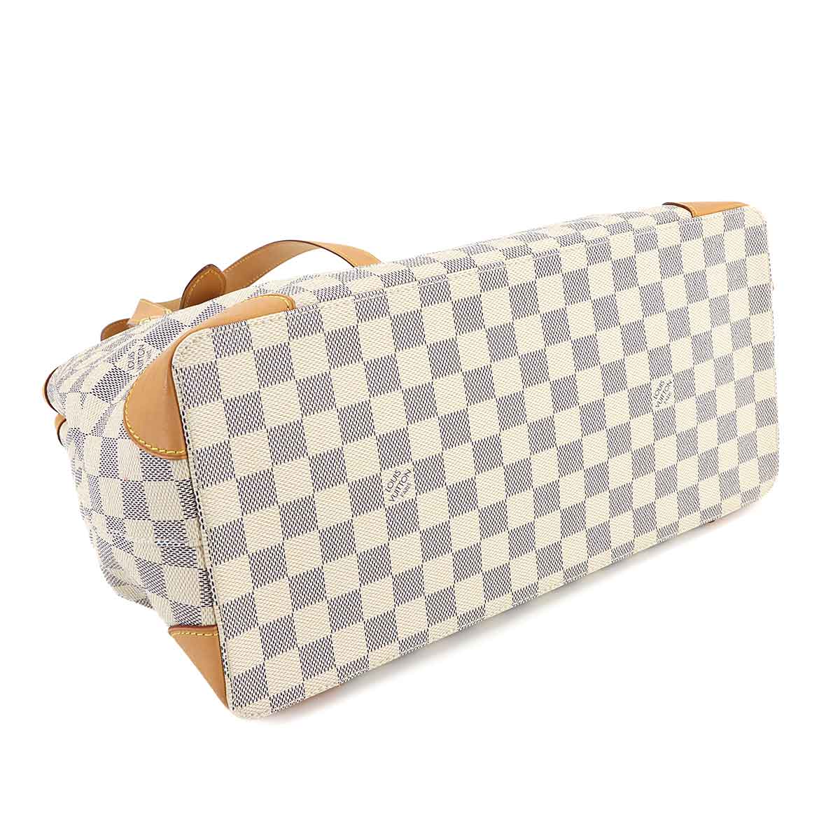 Damier Azur Hampstead MM Tote Bag White N51206 Purse 90280745