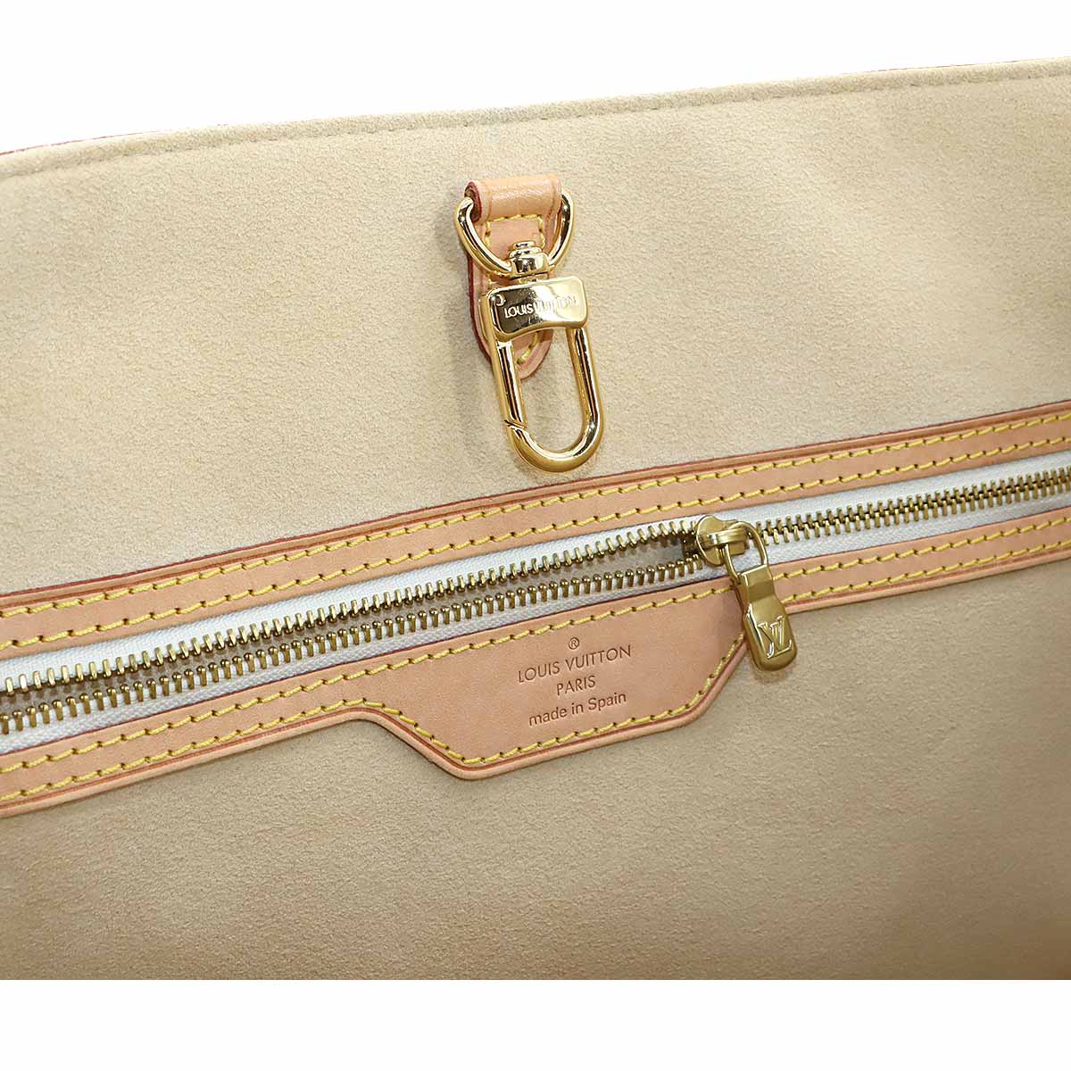 Damier Azur Hampstead MM Tote Bag White N51206 Purse 90280745