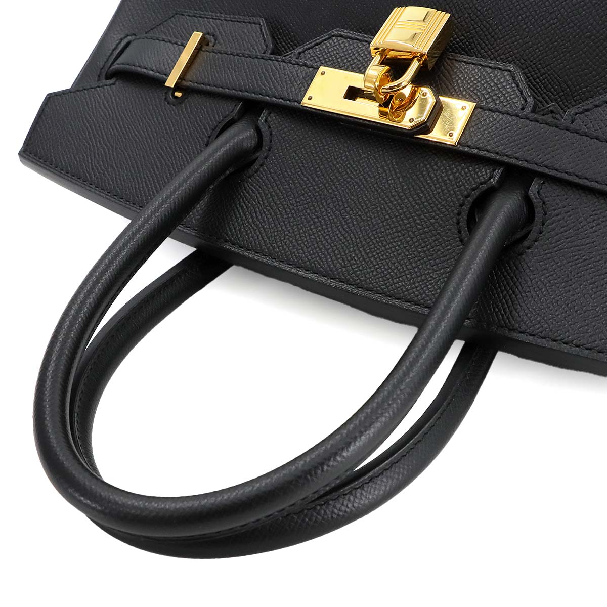 Birkin 30 Hand Bag Epsom Black Purse