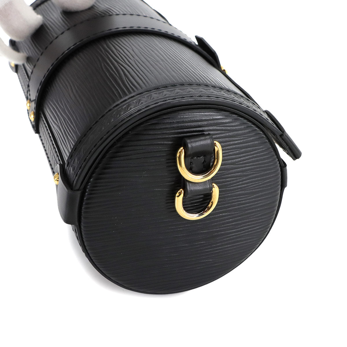 Epi Papillon Trunk Shoulder Bag Leather Noir M58655