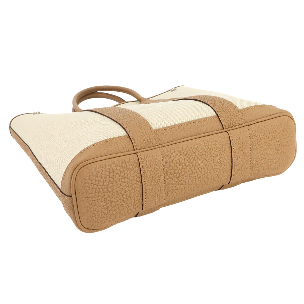 Garden File PM Tote Shoulder Bag Toile Militaire Negonda Biscuit 90280814