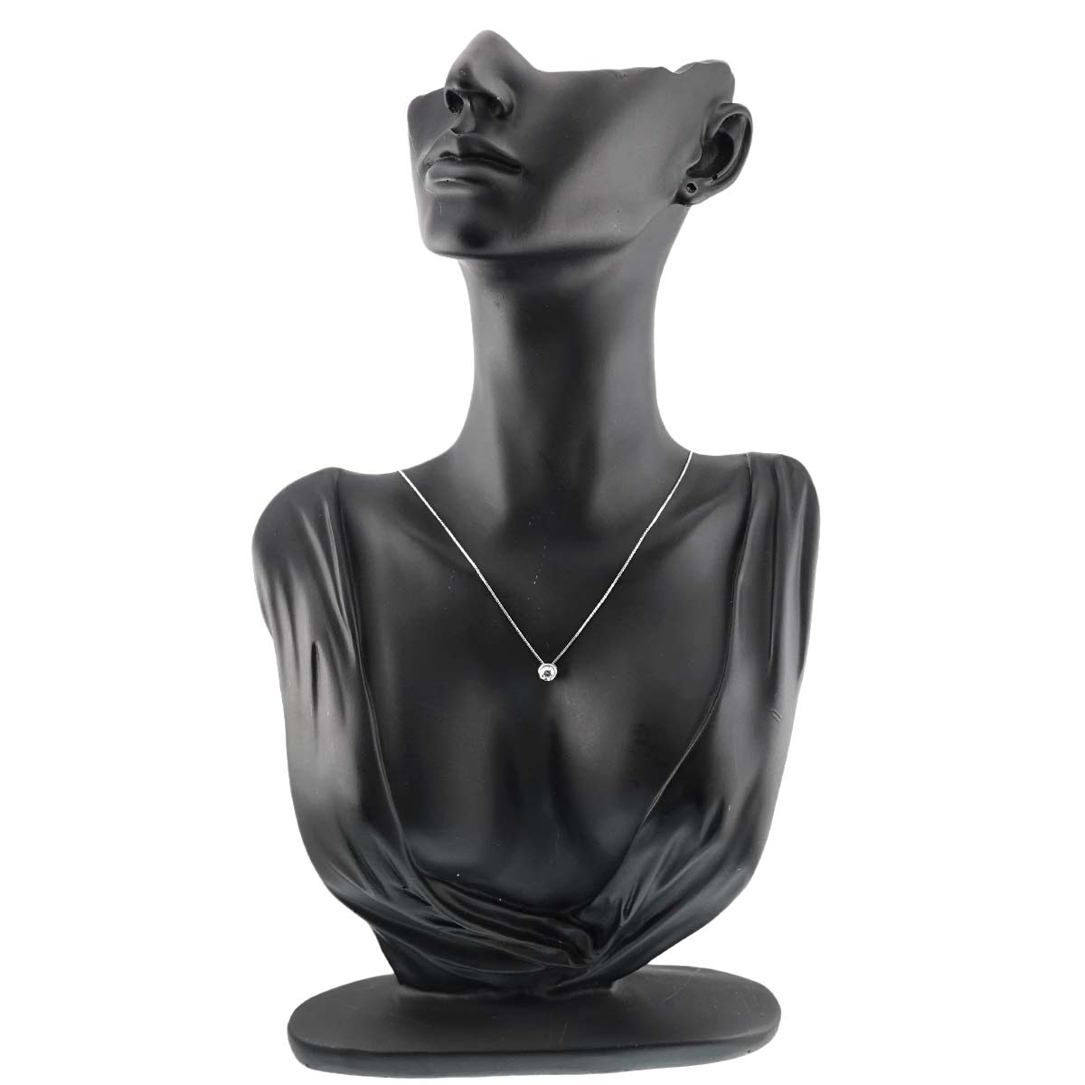 Diamond 0.408ct Necklace Pt Platinum