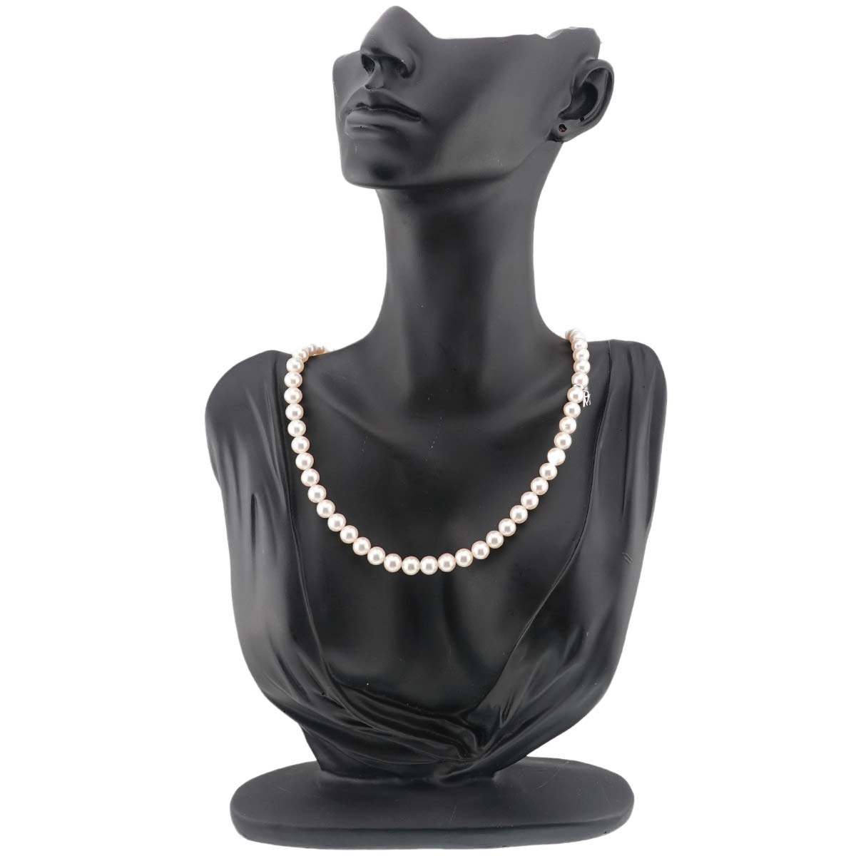Akoya Pearl 7.0-6.5mm Necklace 18K White Gold 750 SV