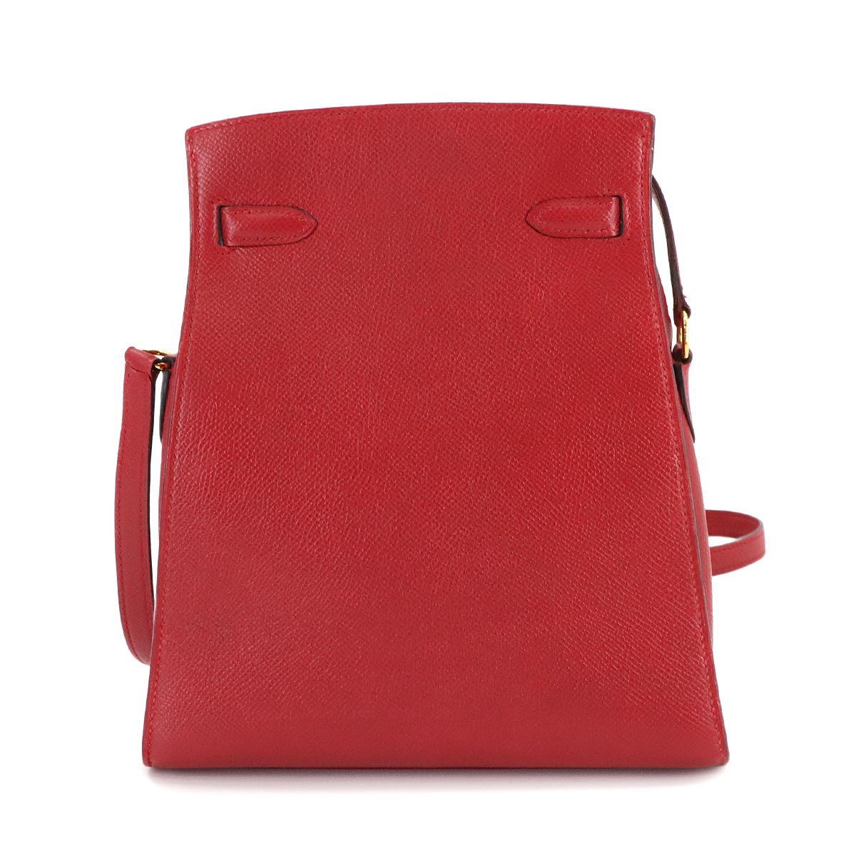 Kelly Sport PM Shoulder Bag Couchevel Epsom Rouge Vif Purse