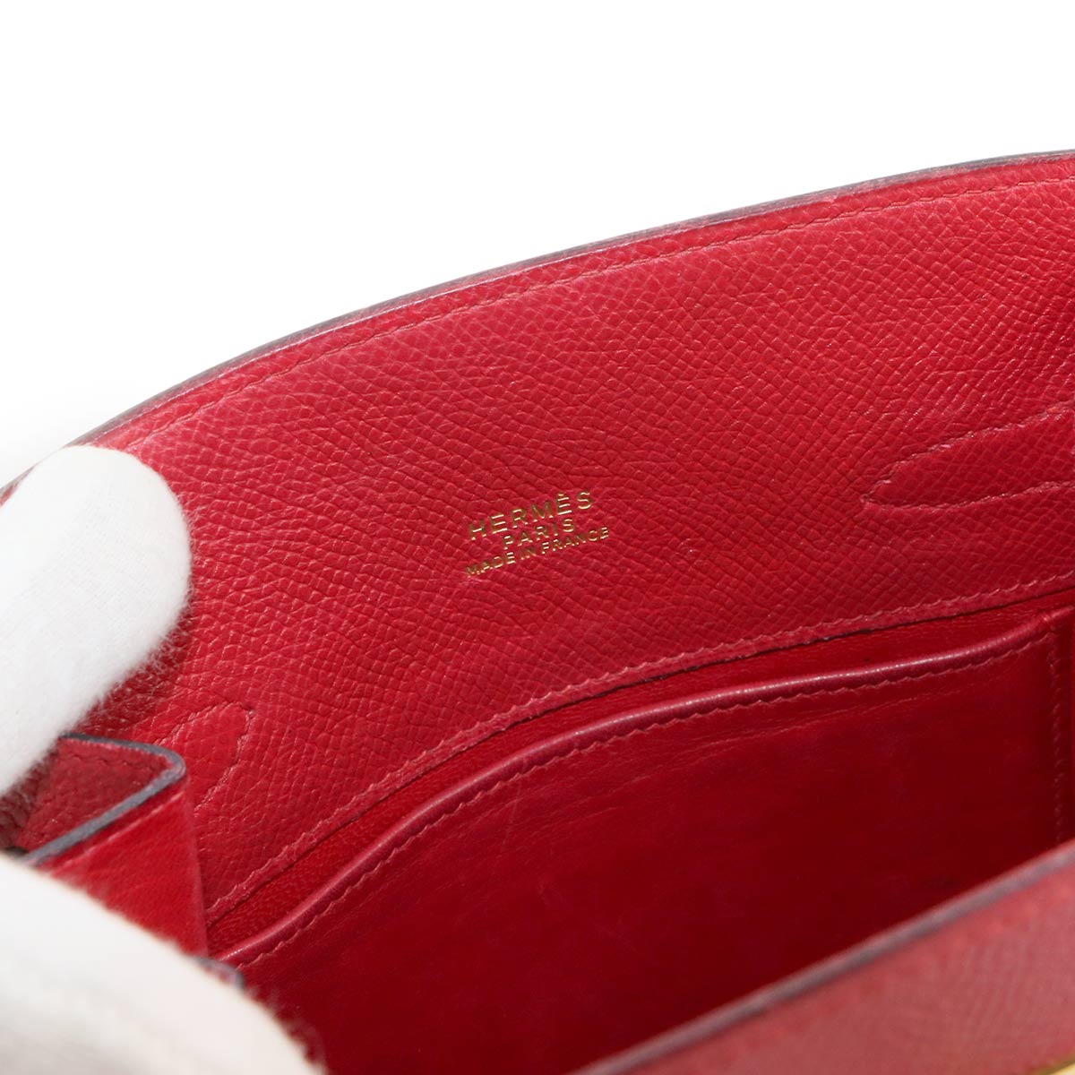 Kelly Sport PM Shoulder Bag Couchevel Epsom Rouge Vif Purse