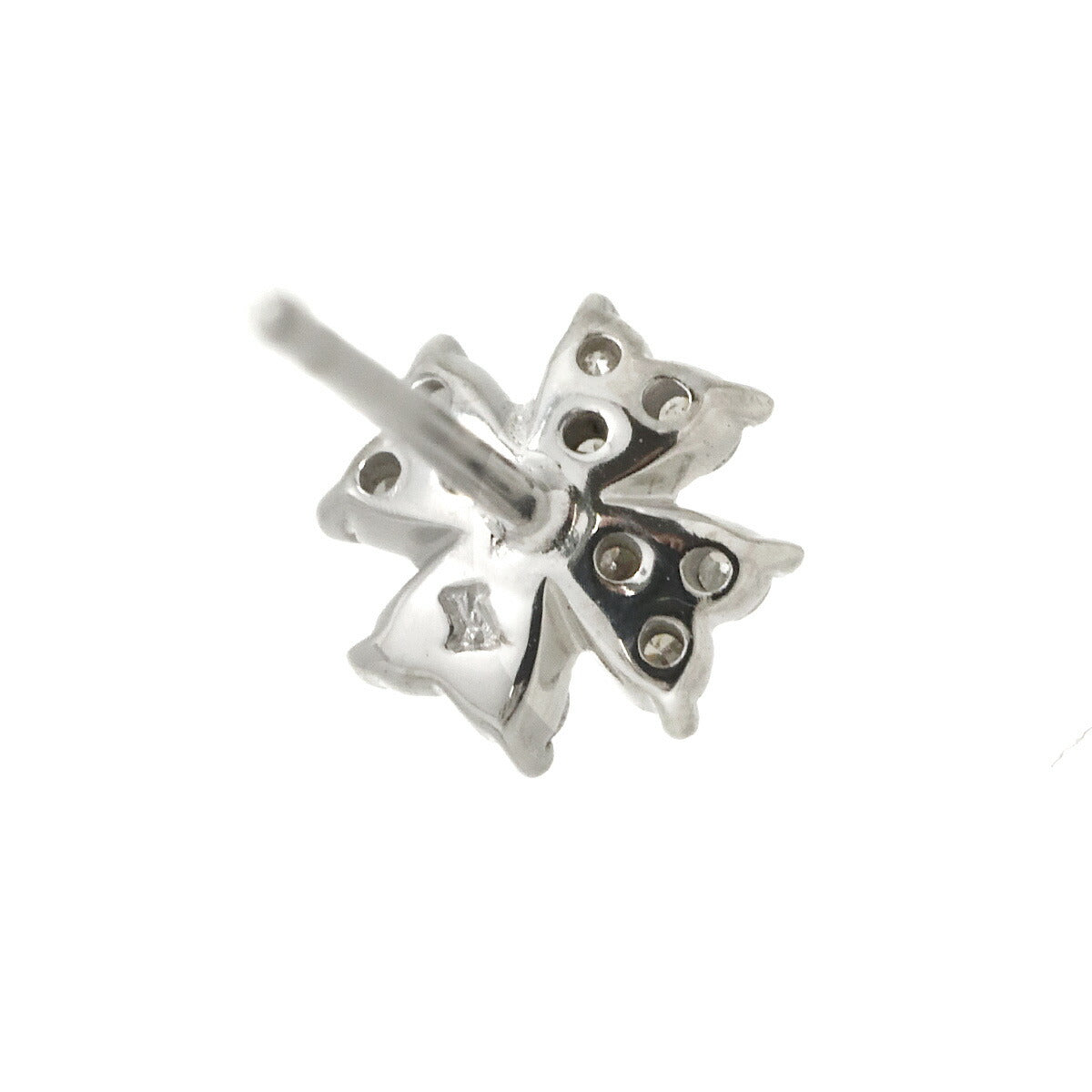 VENDOME Aoyama Diamond Earrings Pierced K18 White Gold 750