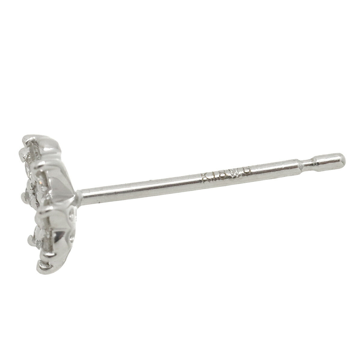 VENDOME Aoyama Diamond Earrings Pierced K18 White Gold 750